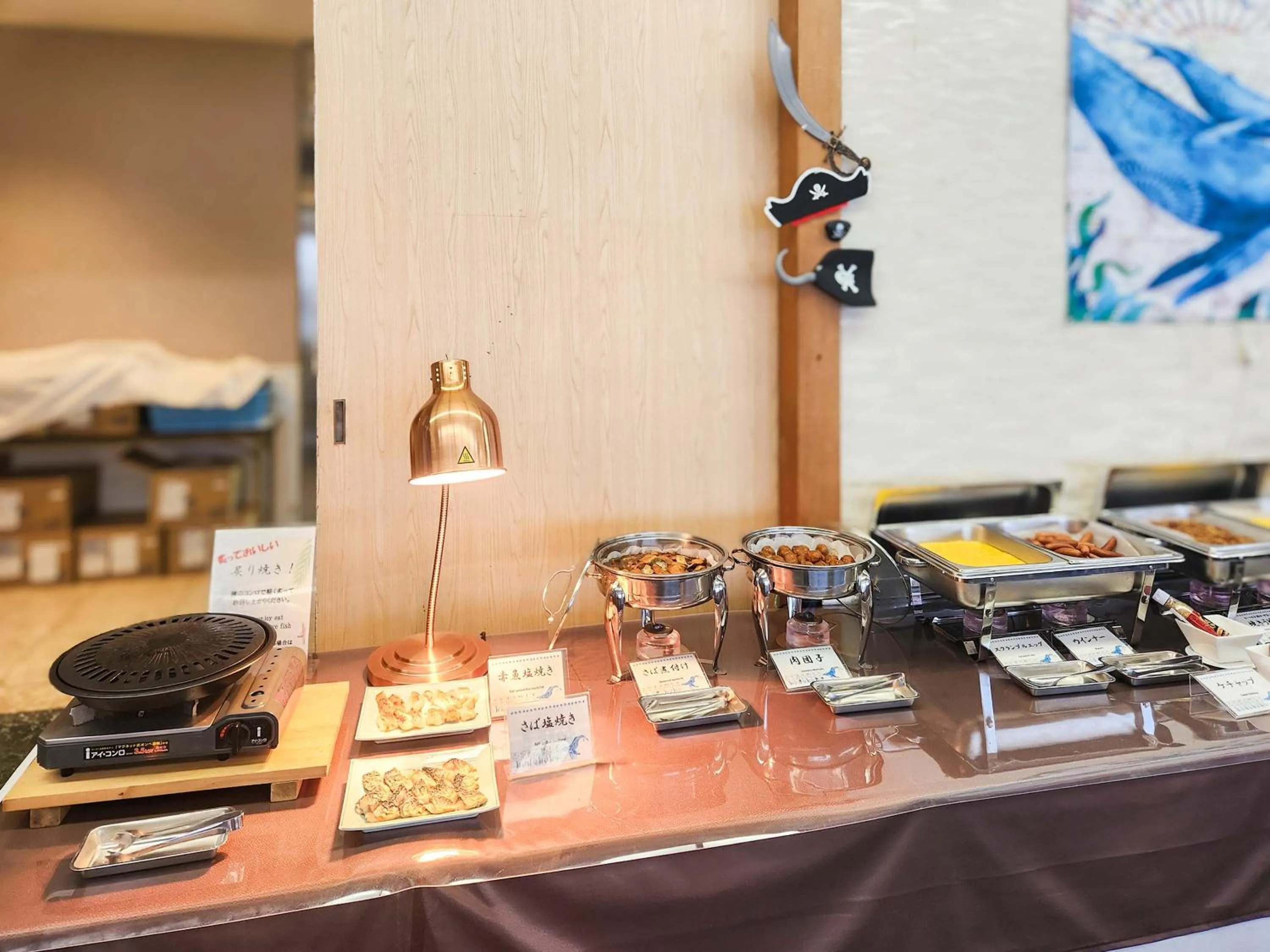 Buffet breakfast in Hotel Cetus Royal