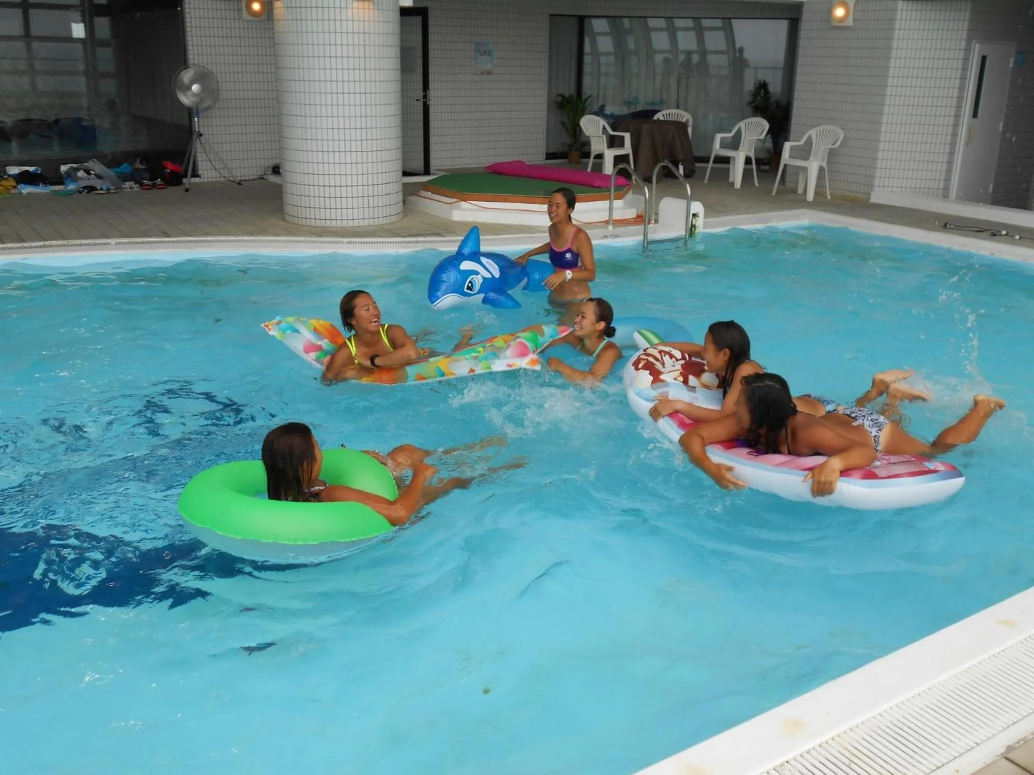 Pool view in Hotel Cetus Royal