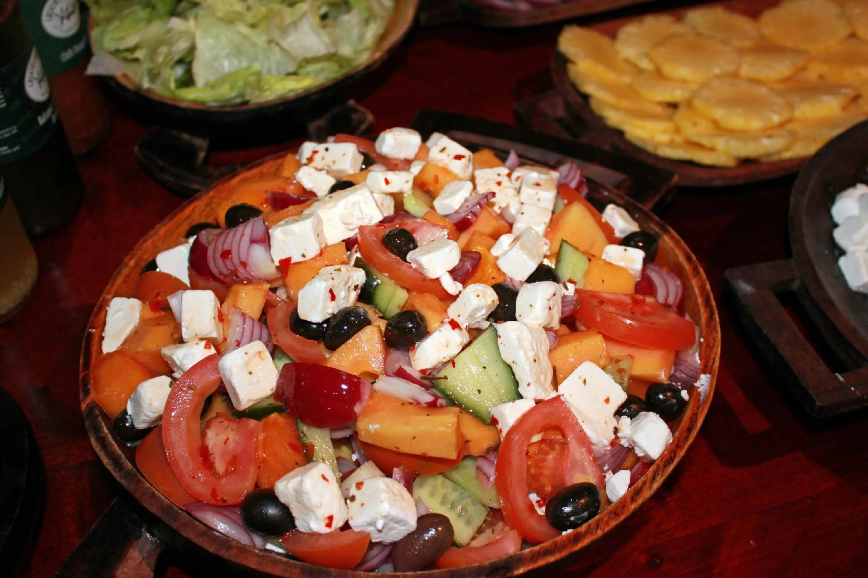 Food and drinks in Emdoneni Lodge with Zululand Cat Conservation Project