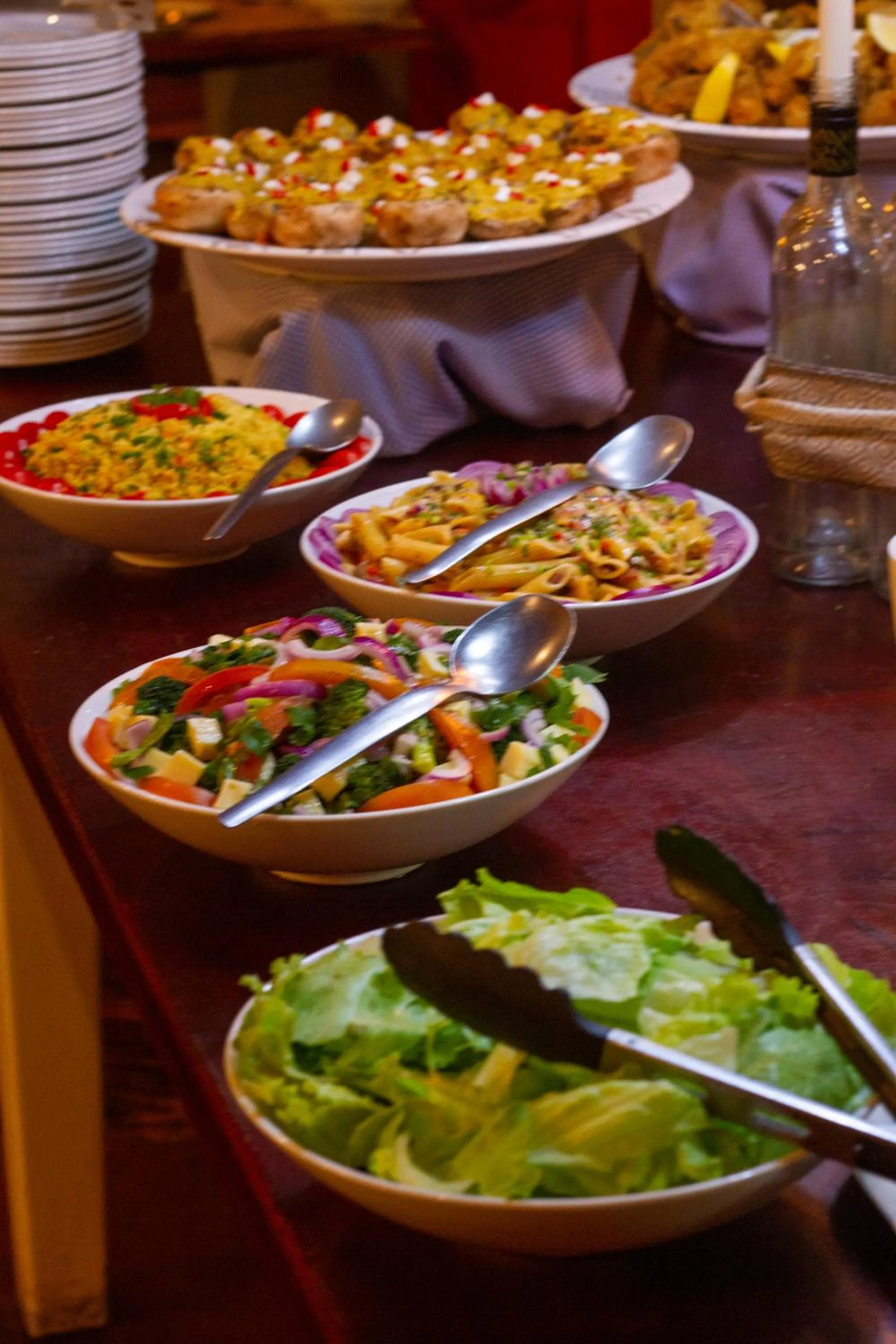 Food in Emdoneni Lodge with Zululand Cat Conservation Project