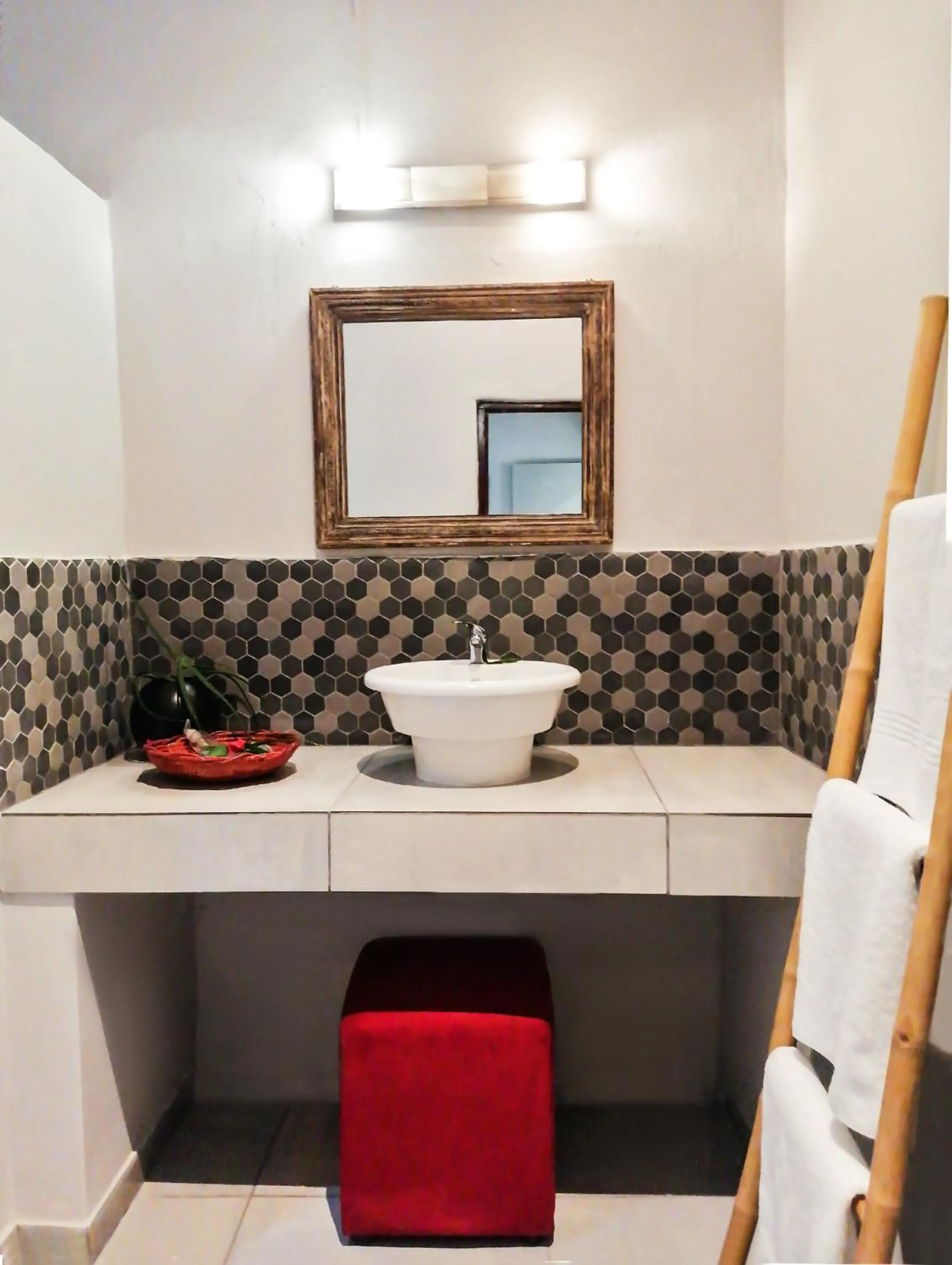 Shower in Emdoneni Lodge with Zululand Cat Conservation Project