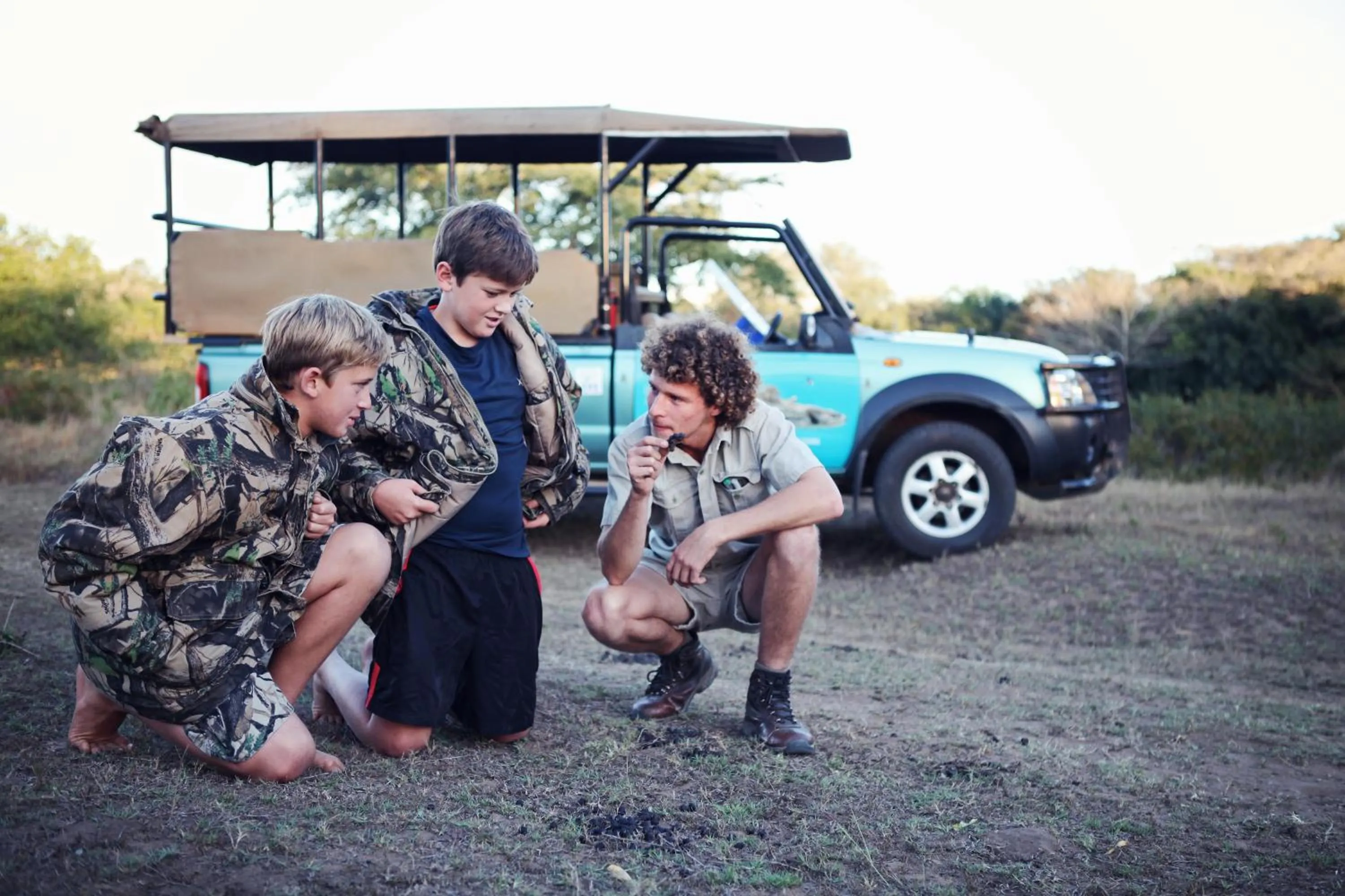 Kids's club in Emdoneni Lodge with Zululand Cat Conservation Project