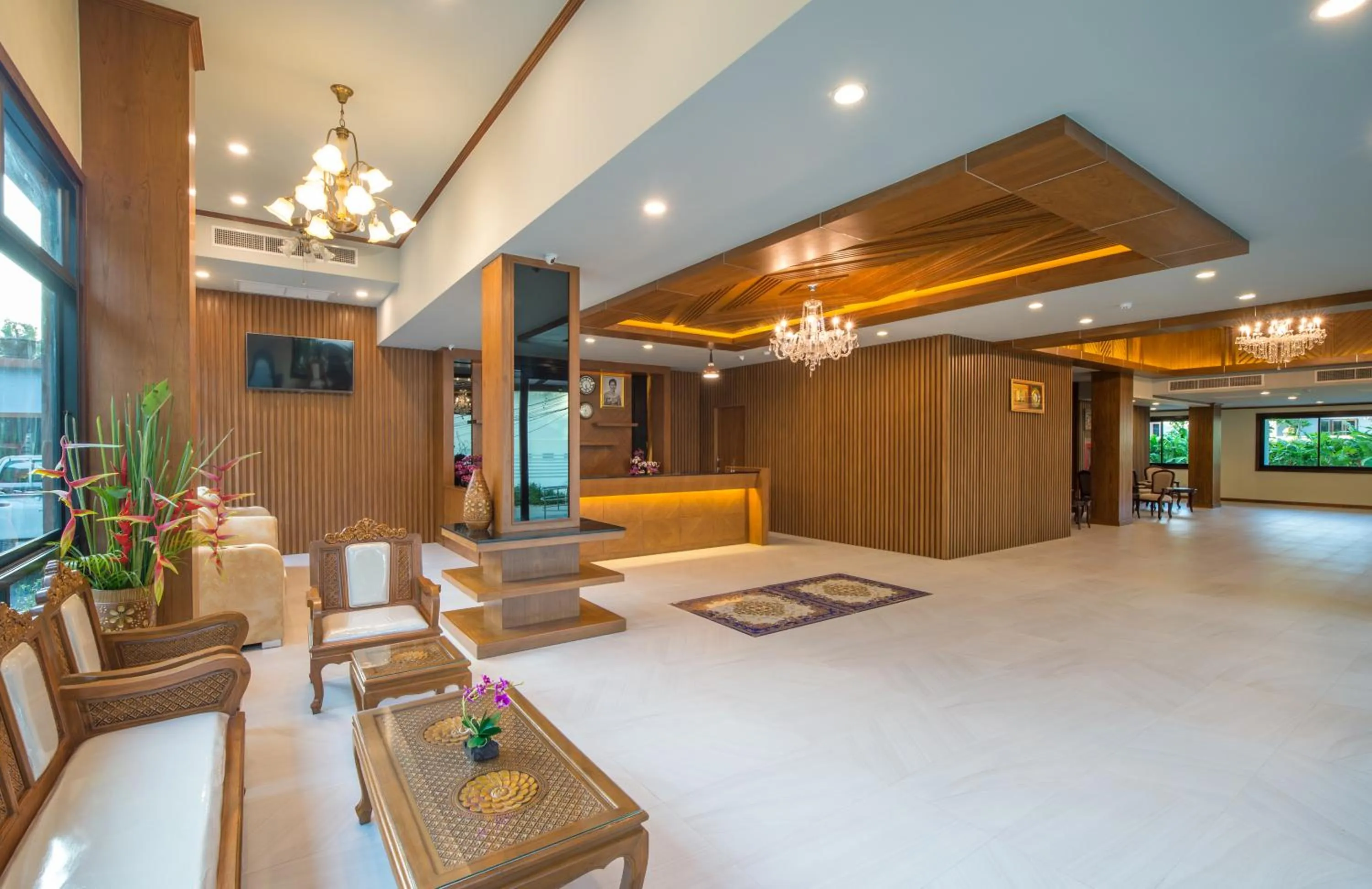 Lobby or reception in Andaman Breeze Resort