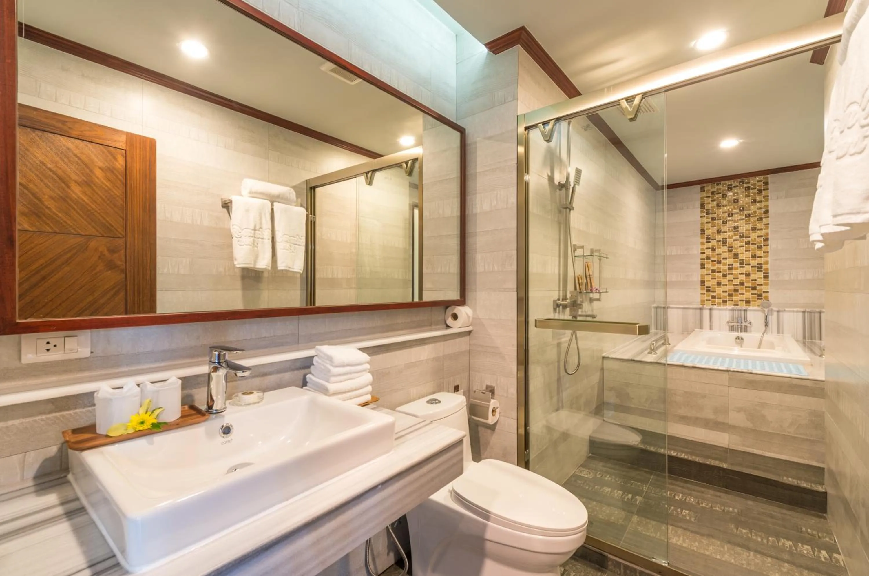 Shower in Andaman Breeze Resort