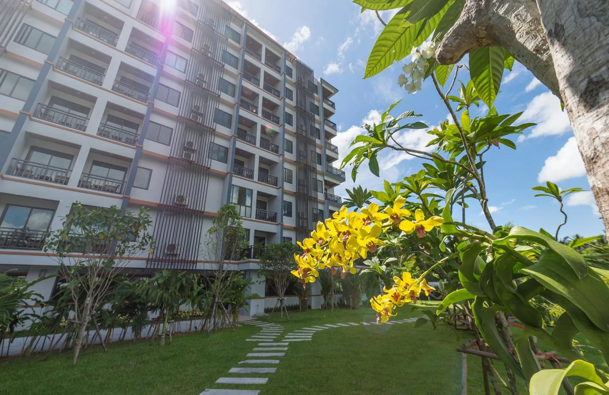 Property building in Andaman Breeze Resort