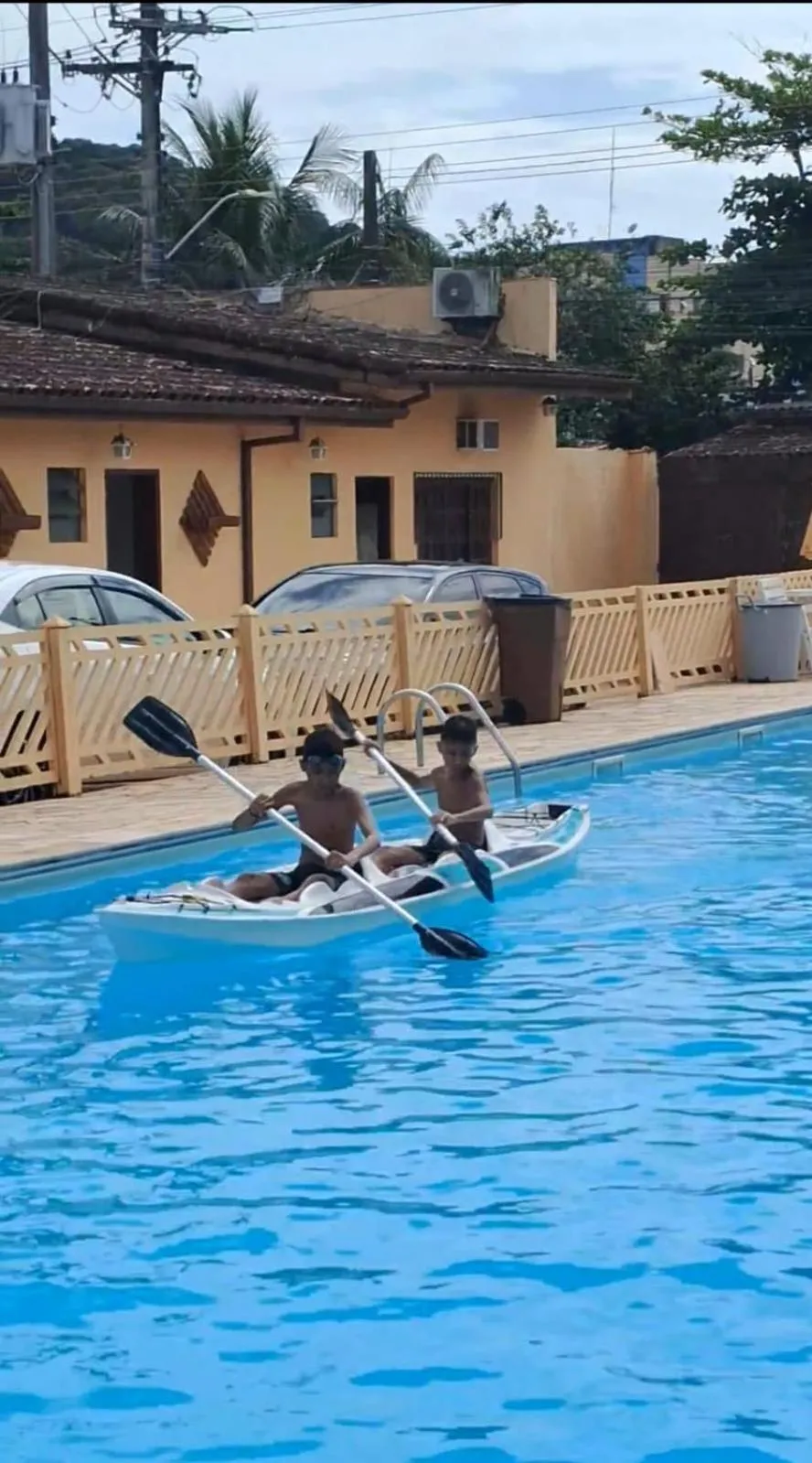 Swimming pool in Hotel Mar