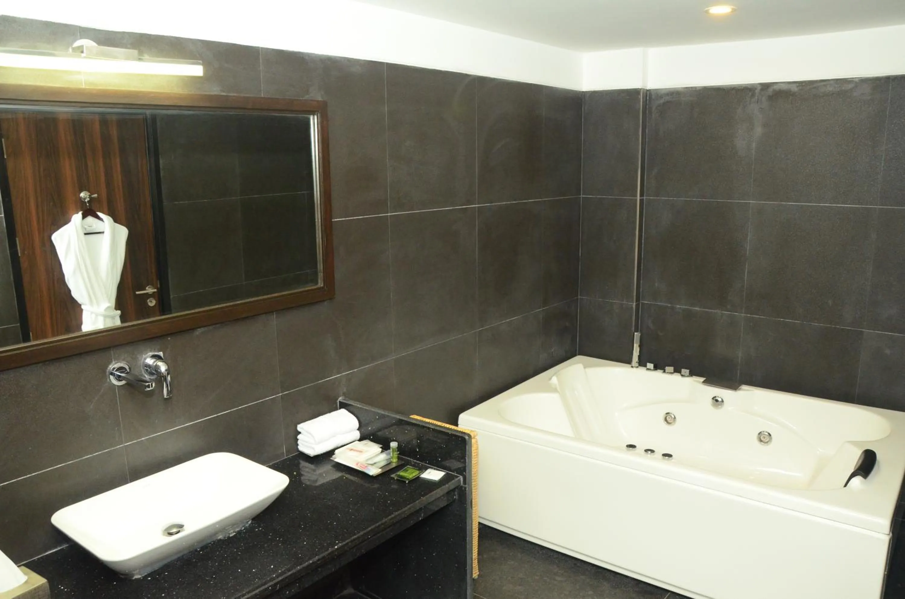 Bathroom in Radisson Chandigarh Zirakpur