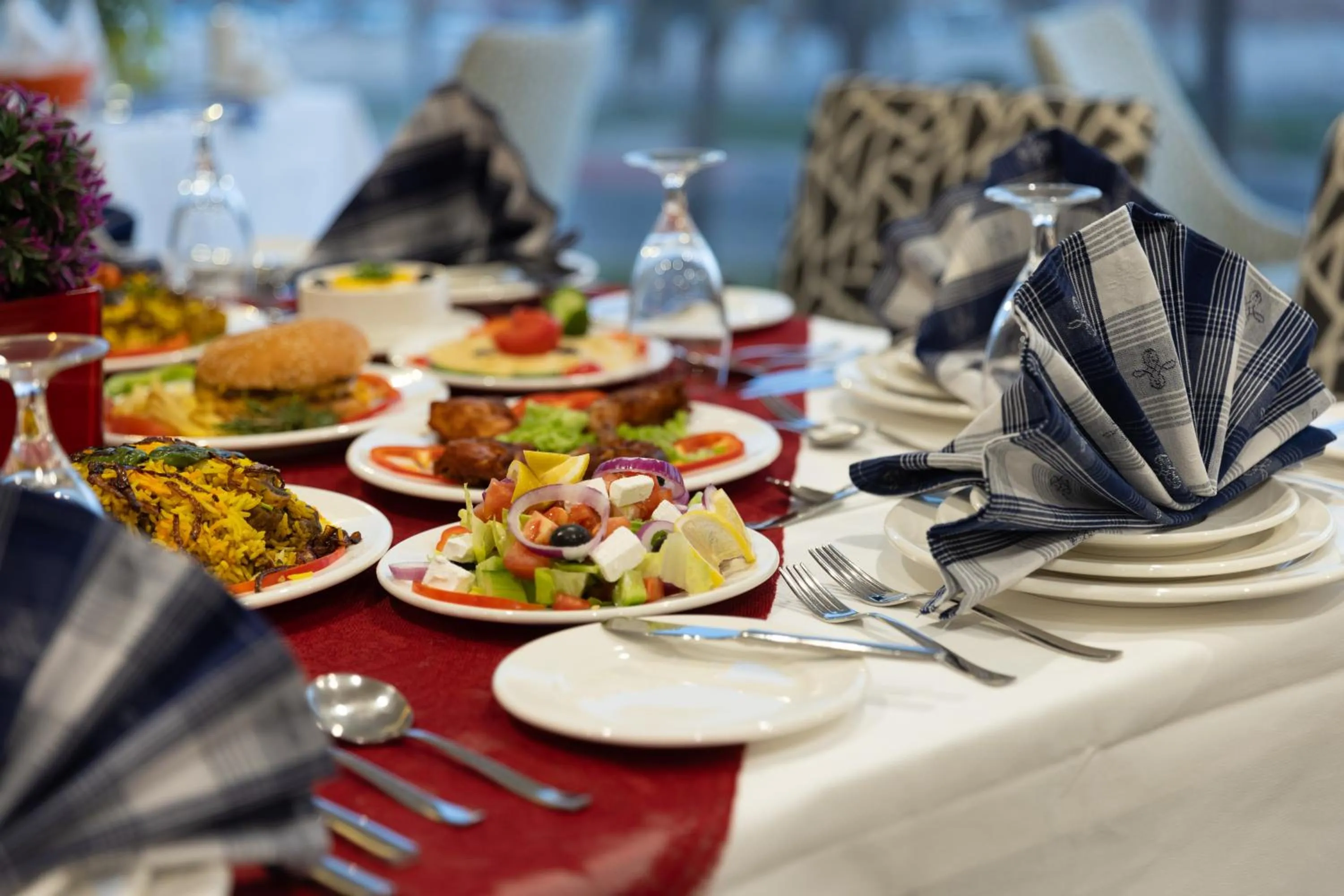 Food and drinks in Blue Coral Hotel