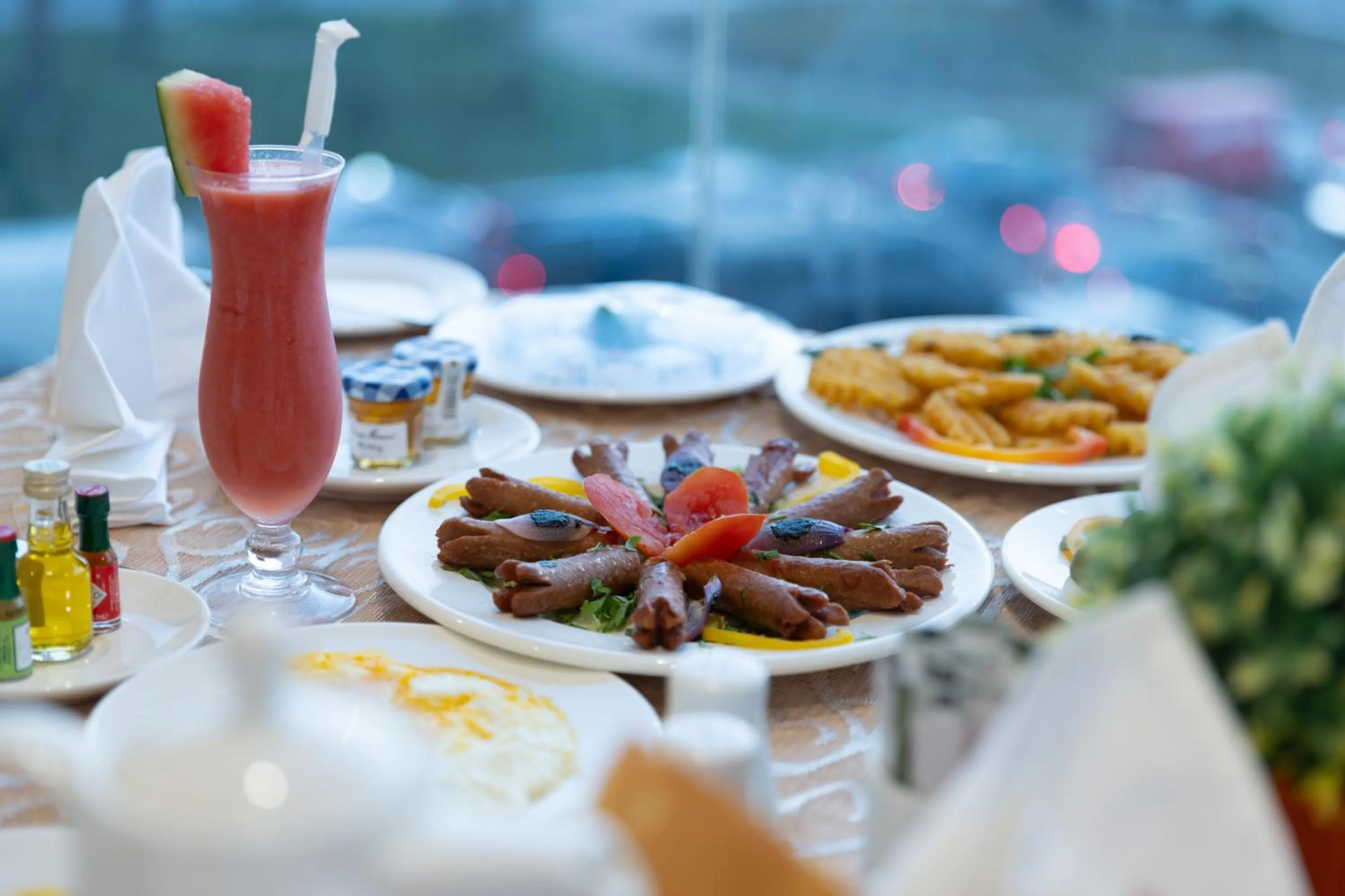 Food and drinks in Blue Coral Hotel