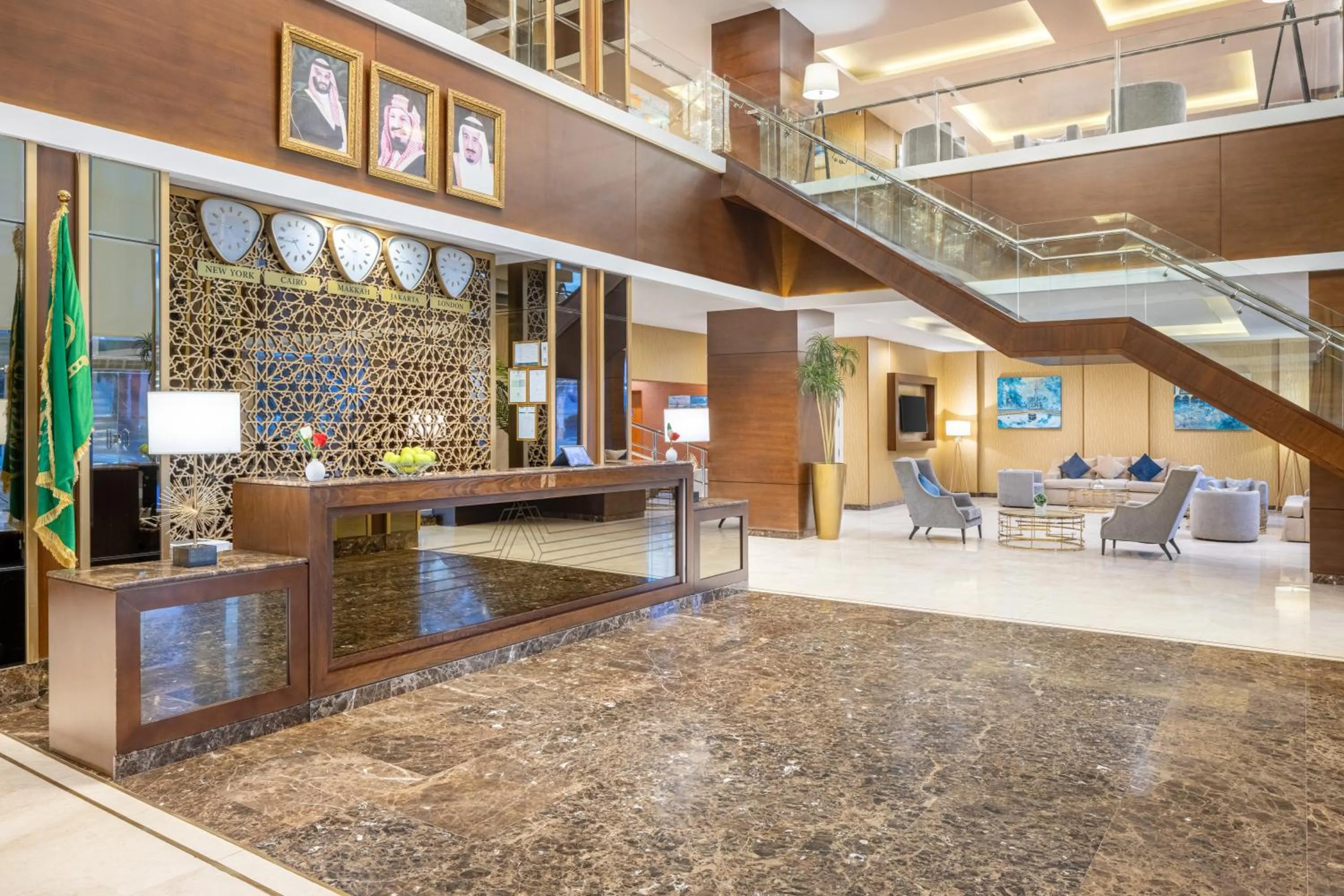 Lobby or reception in Blue Coral Hotel