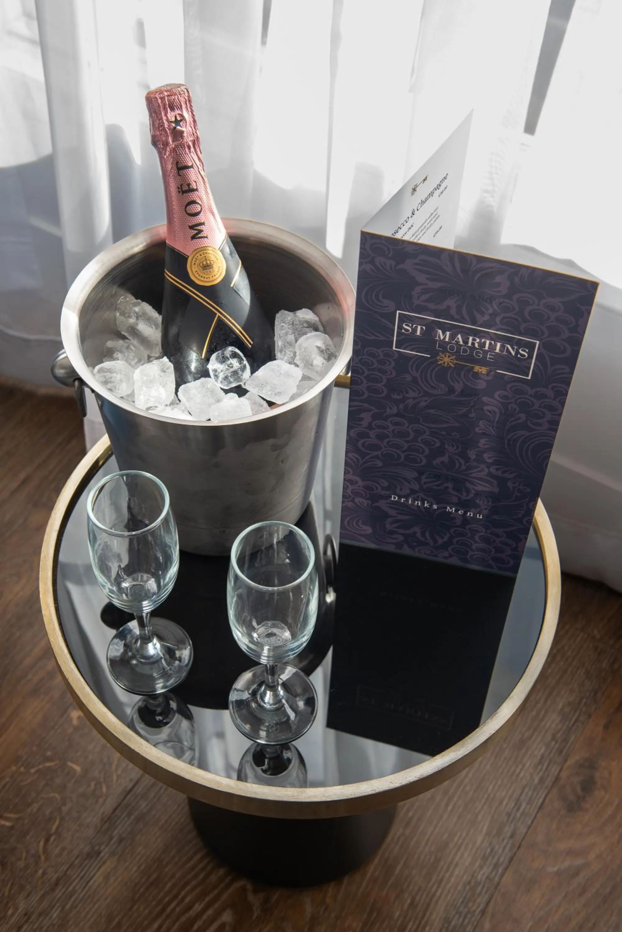 Food and drinks in St Martins Lodge