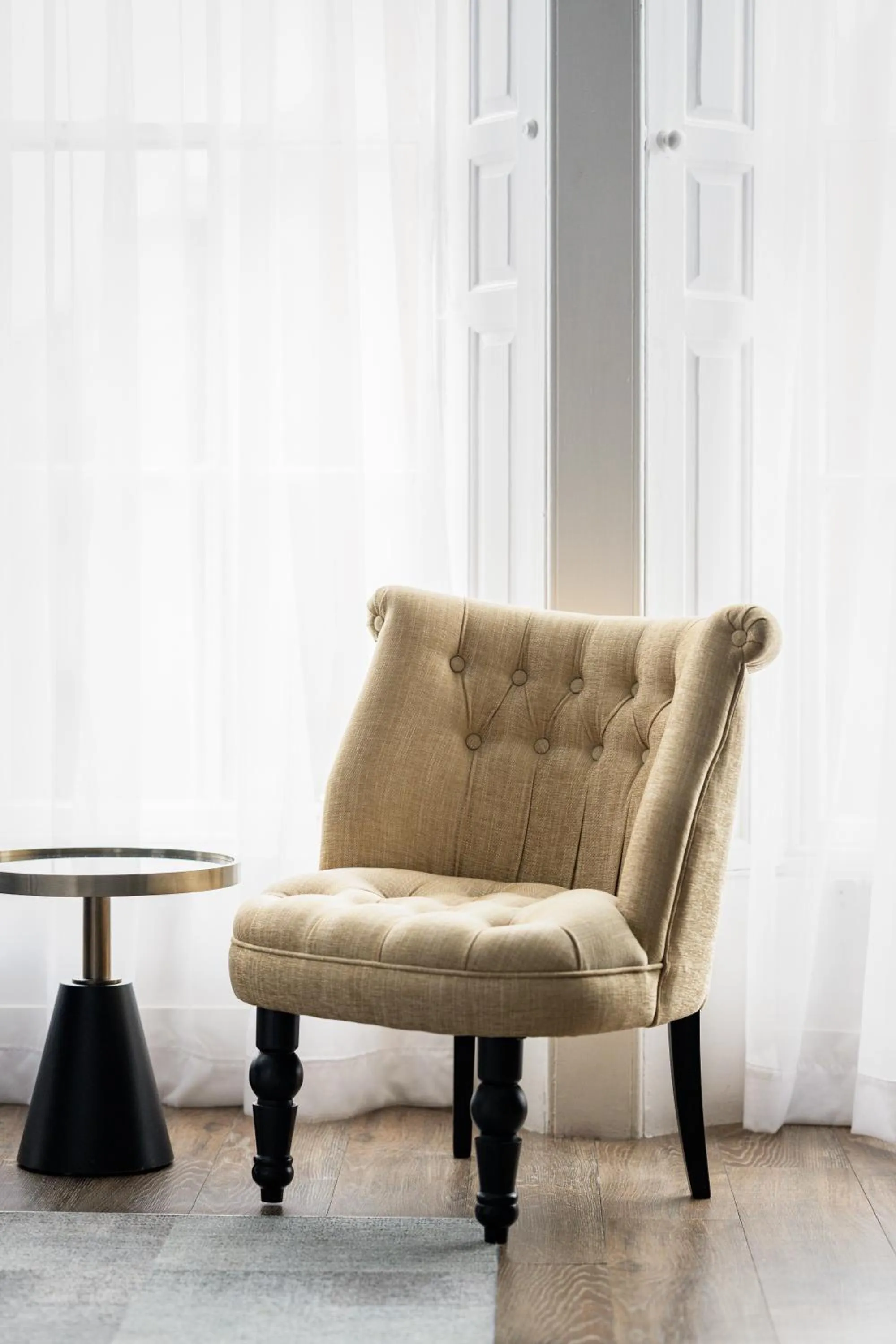 Seating area in St Martins Lodge