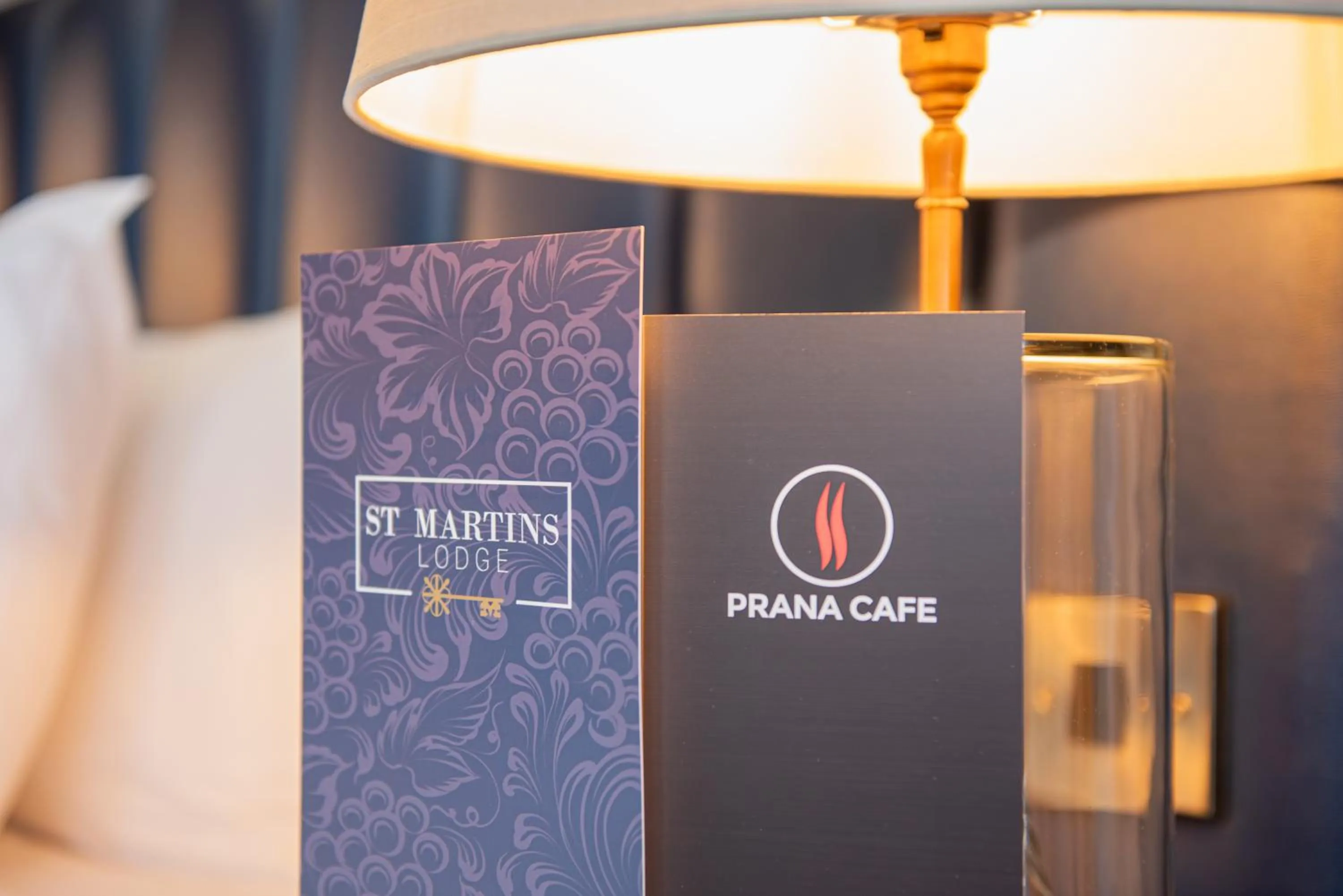 Food and drinks in St Martins Lodge