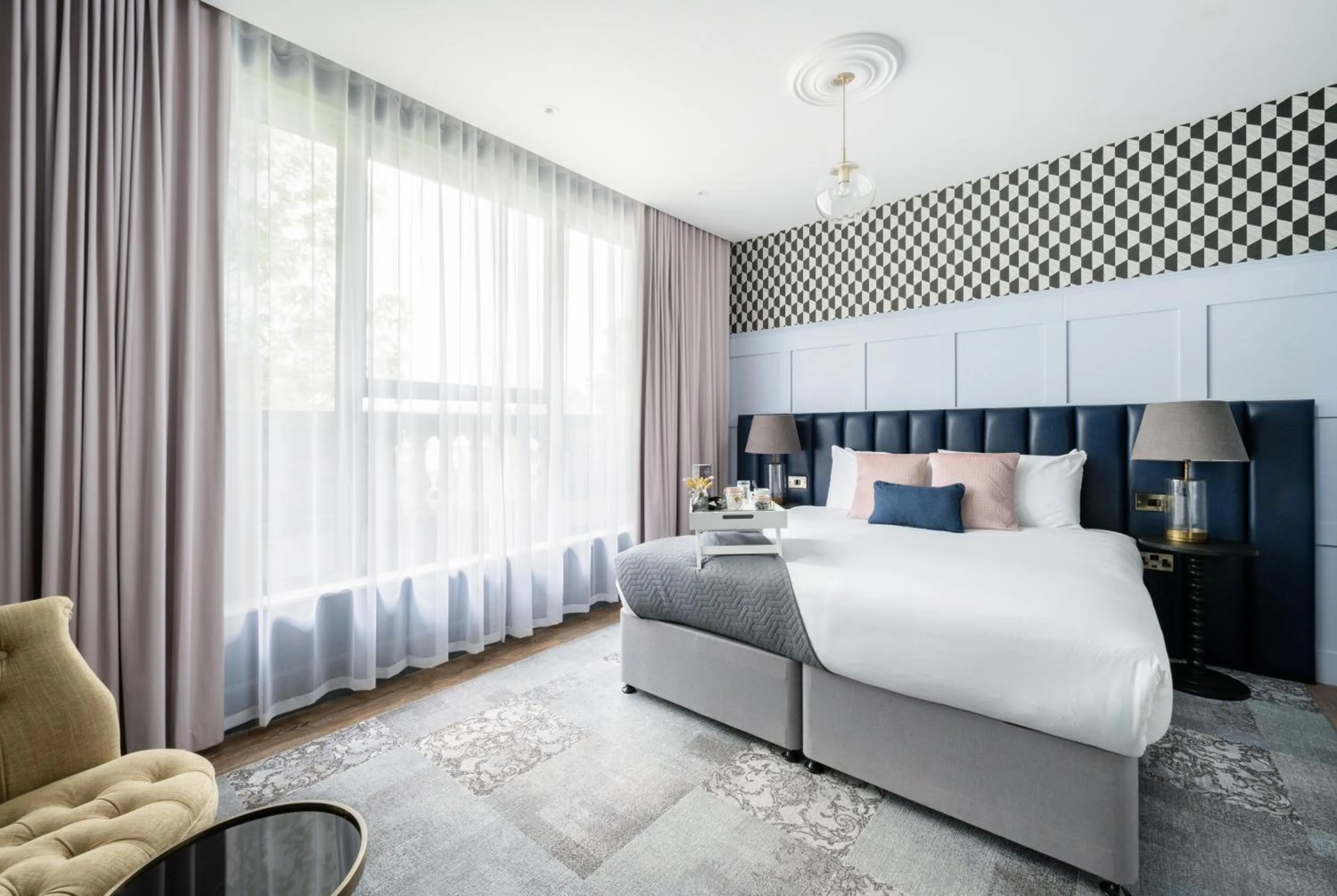 Bedroom, Bed in St Martins Lodge