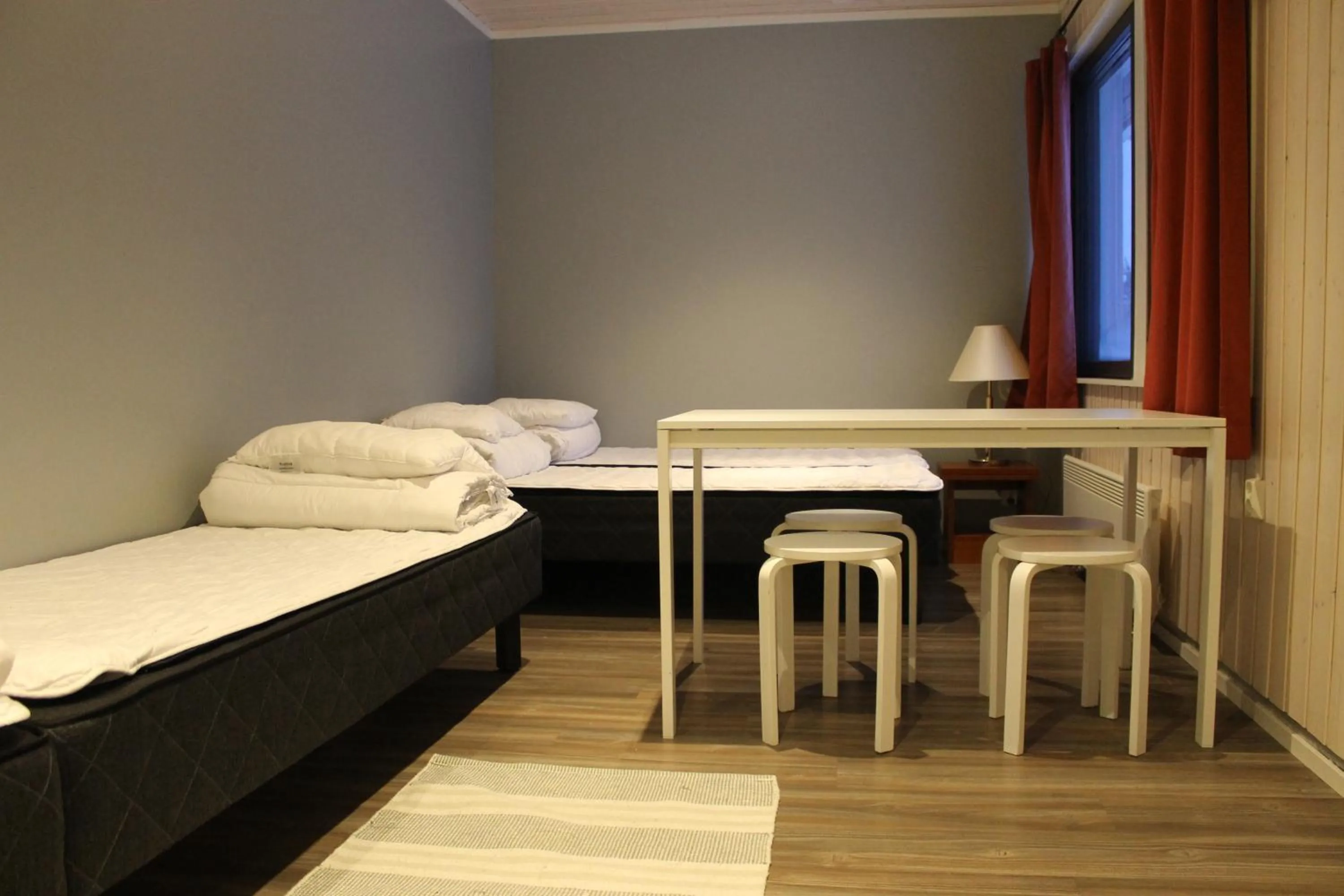 Bedroom, Bed in Ivalo River Camping