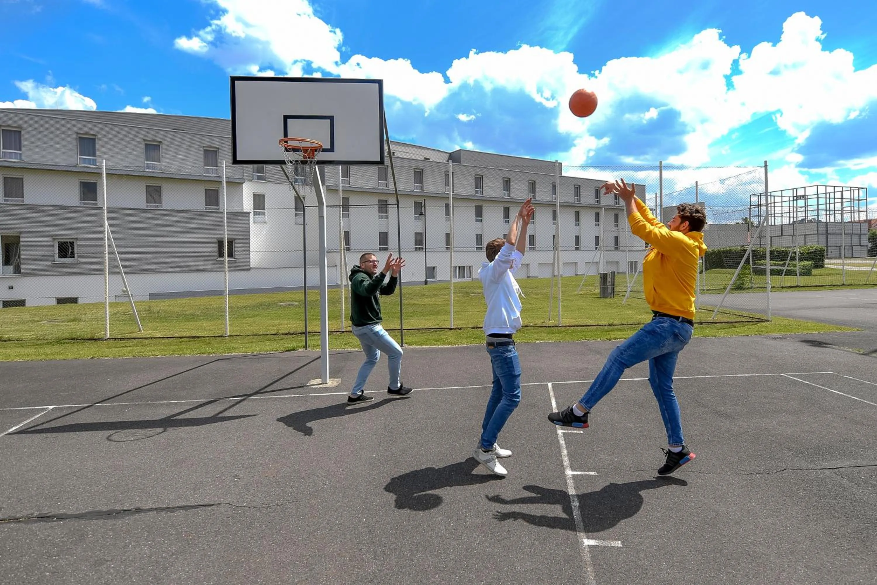 People in Campus Hotel