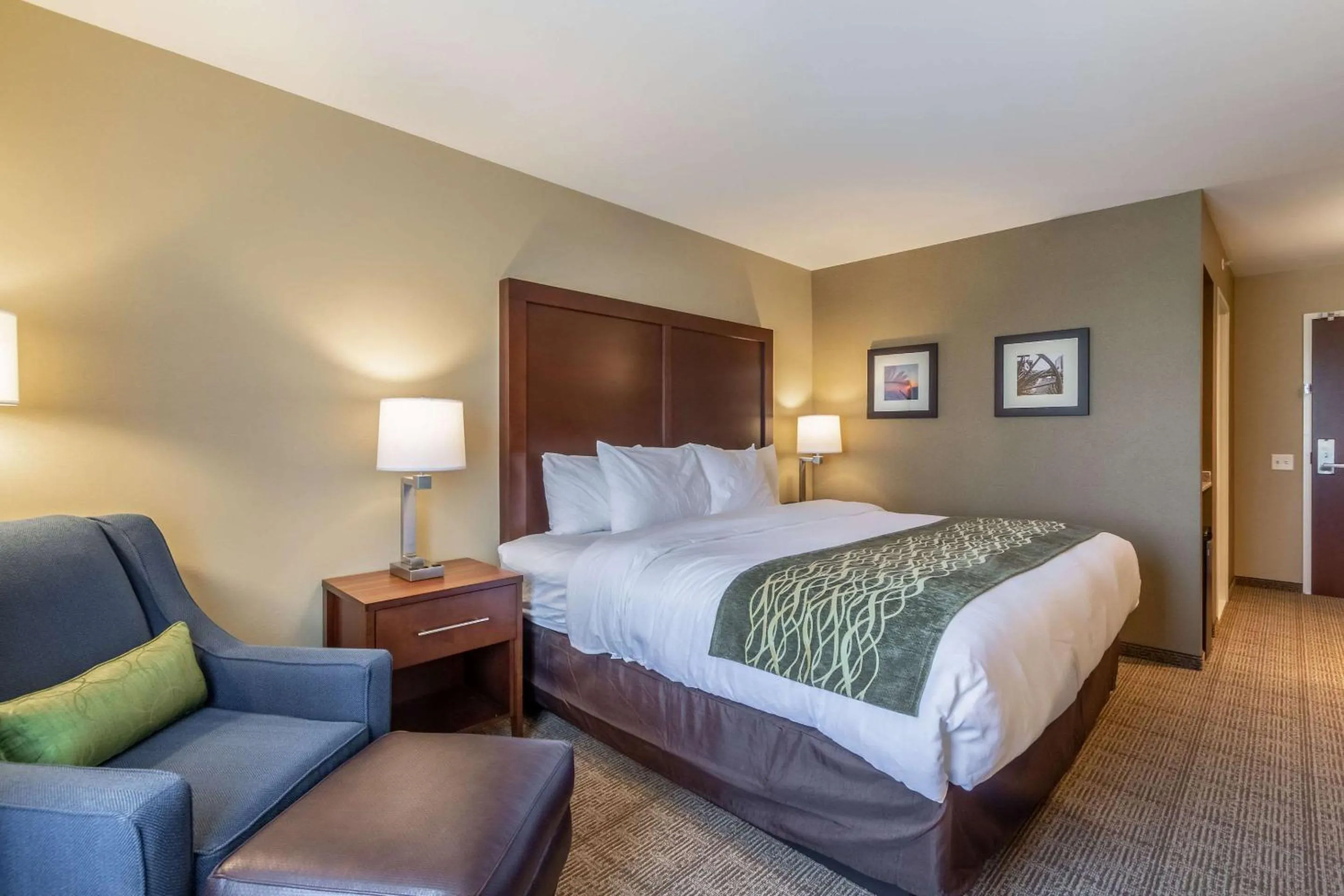 Photo of the whole room, Bed in Comfort Inn & Suites - Harrisburg Airport - Hershey South