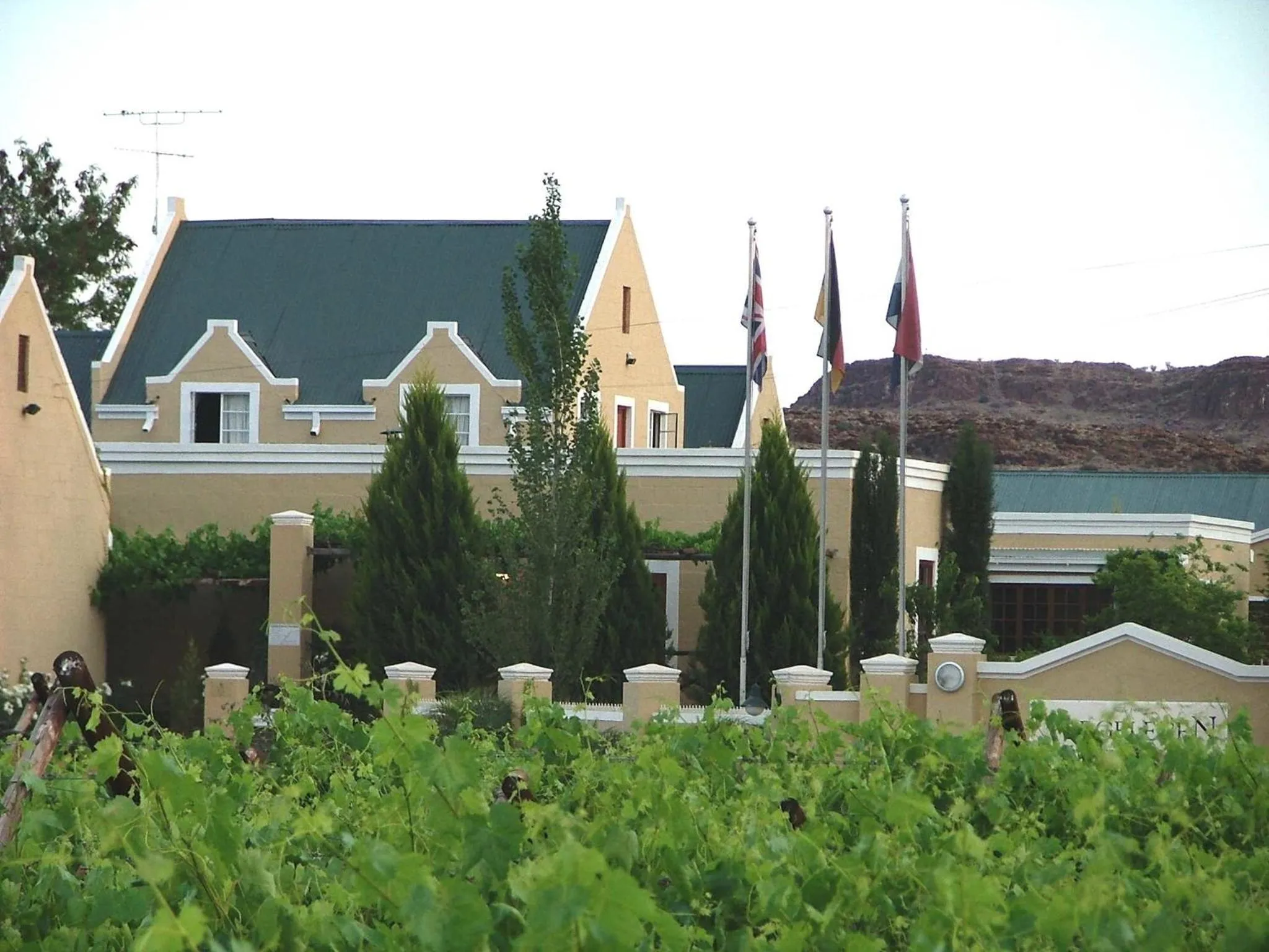 Facade/entrance in Kakamas Hotel