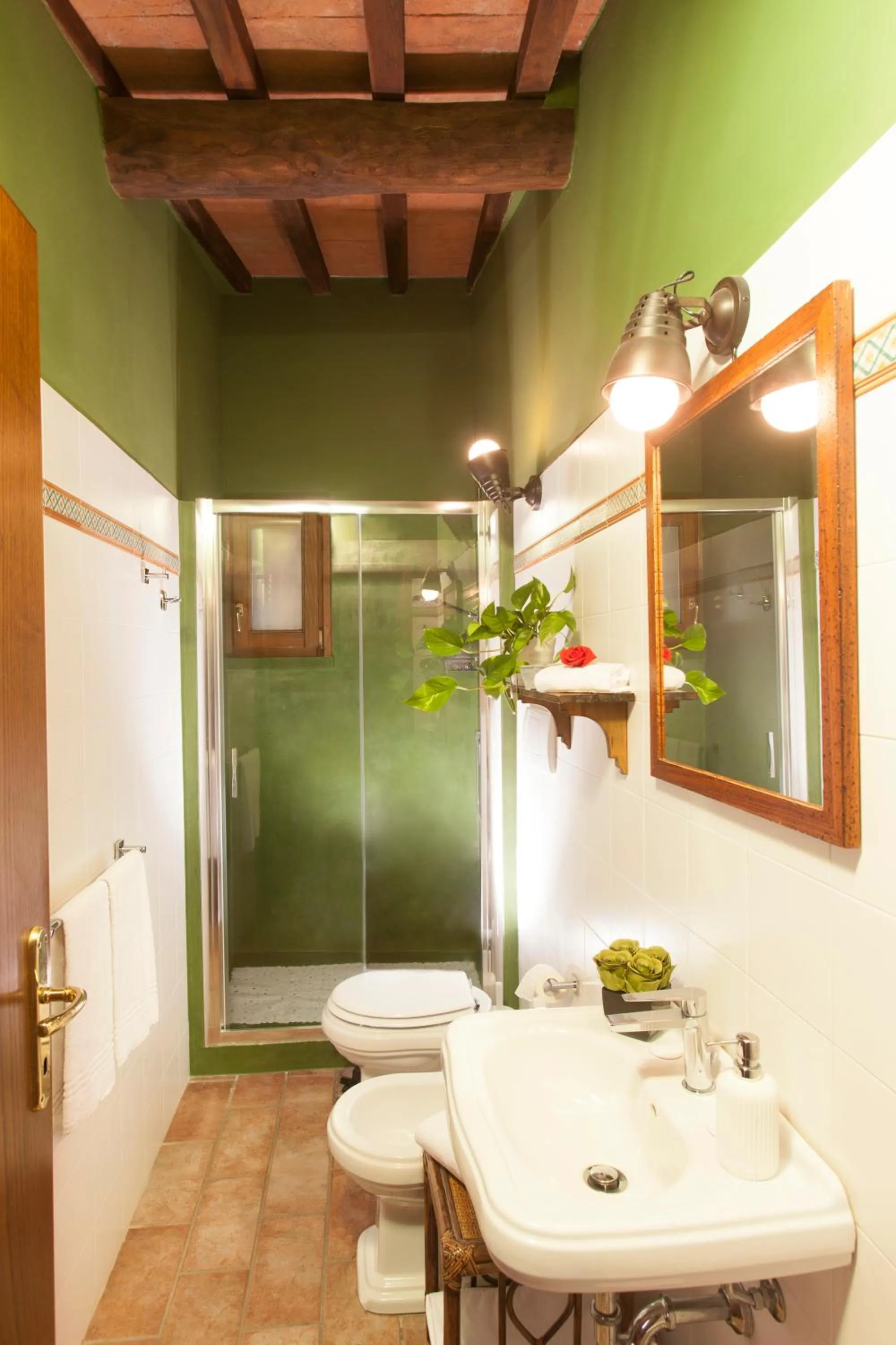 Bathroom in Bio Agriturismo Le Cascatelle