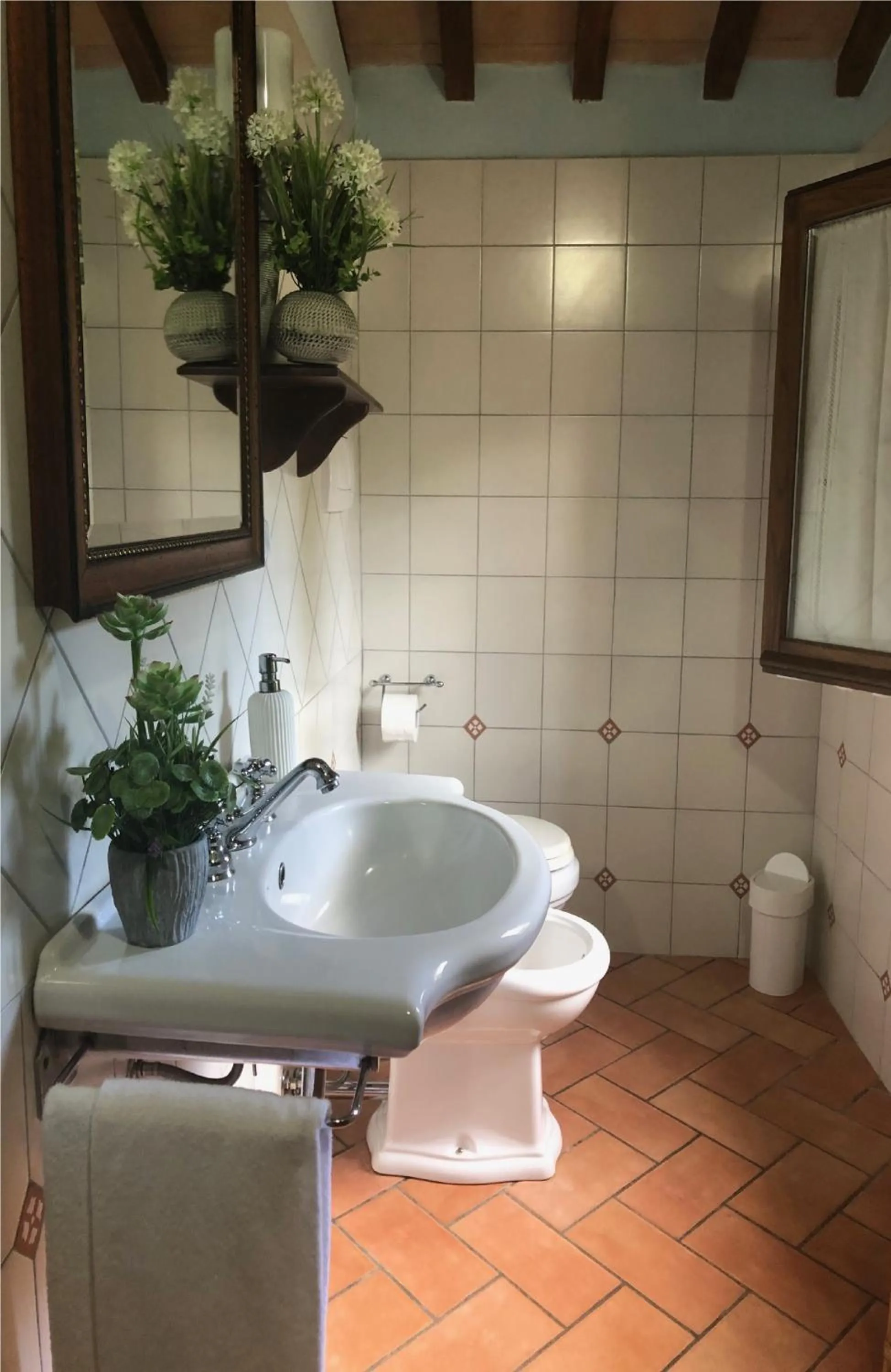 Bathroom in Bio Agriturismo Le Cascatelle