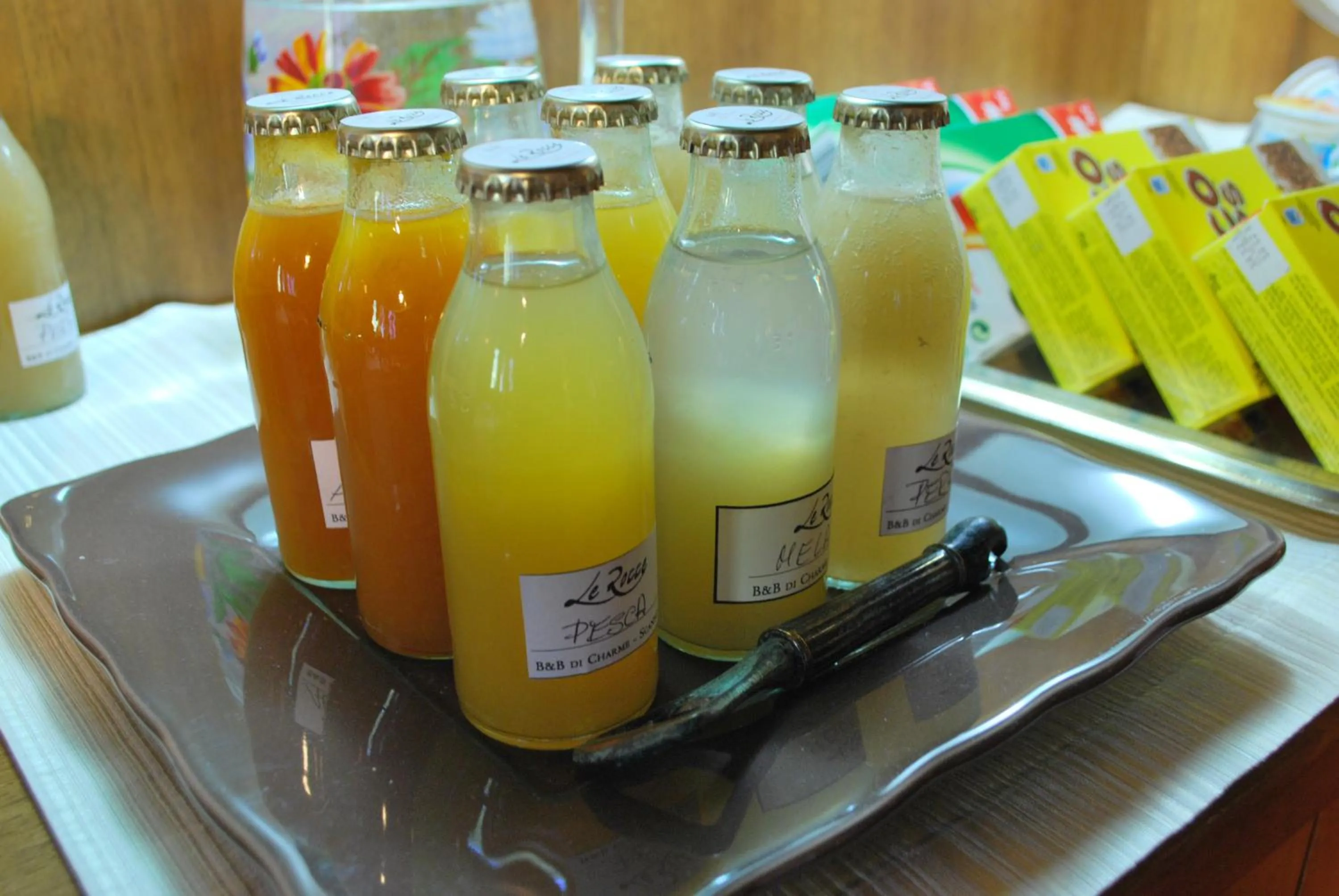 Food and drinks in Le Rocce di Scanno B&B di Charme