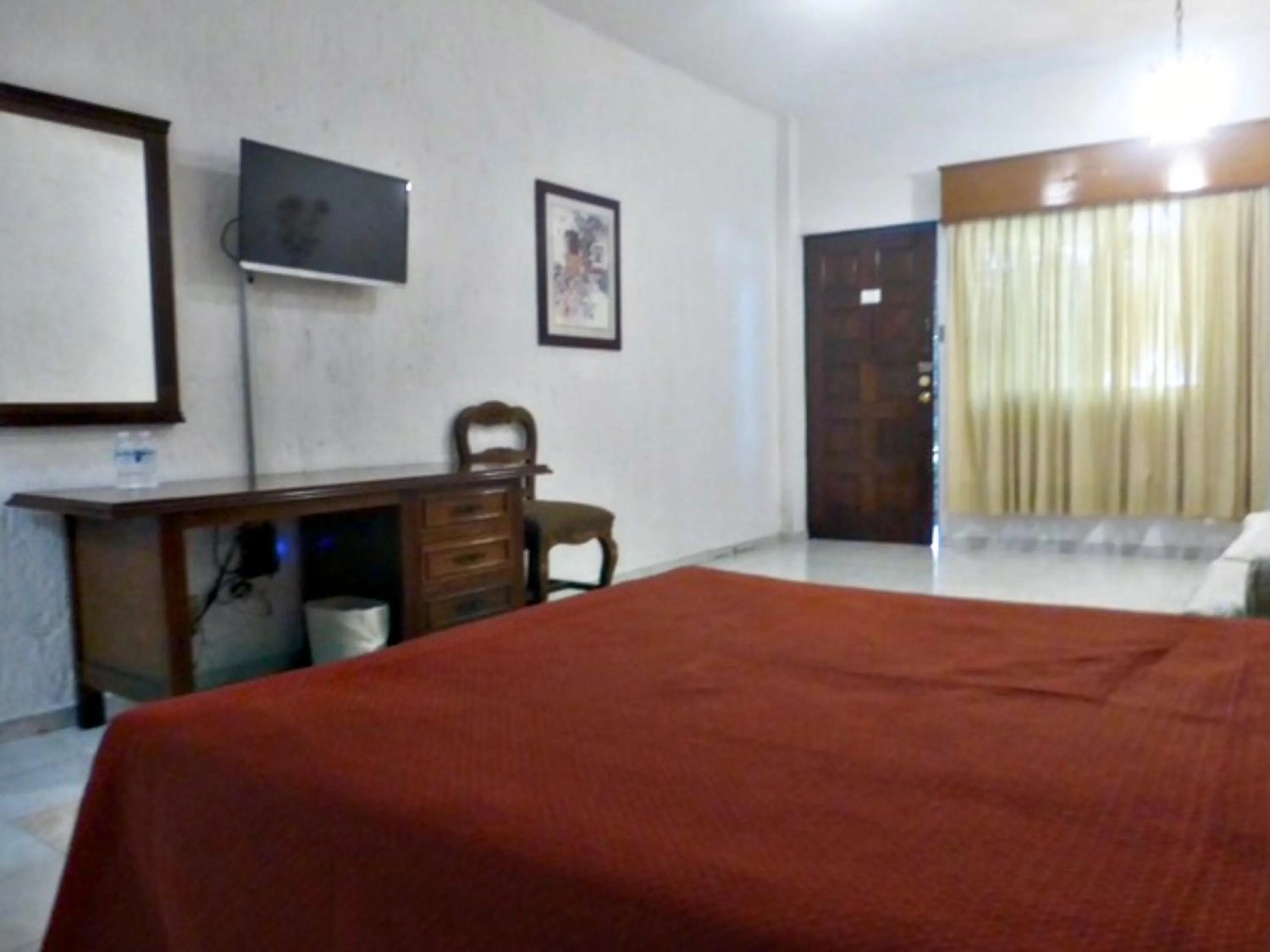 Bed in Hotel Bajo el Volcan