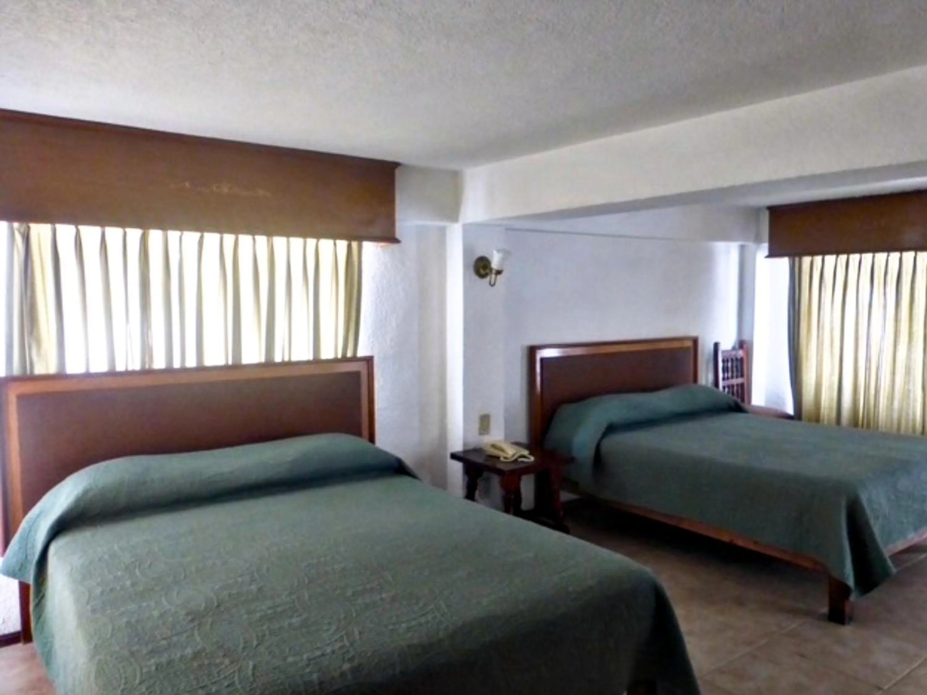 Bed in Hotel Bajo el Volcan