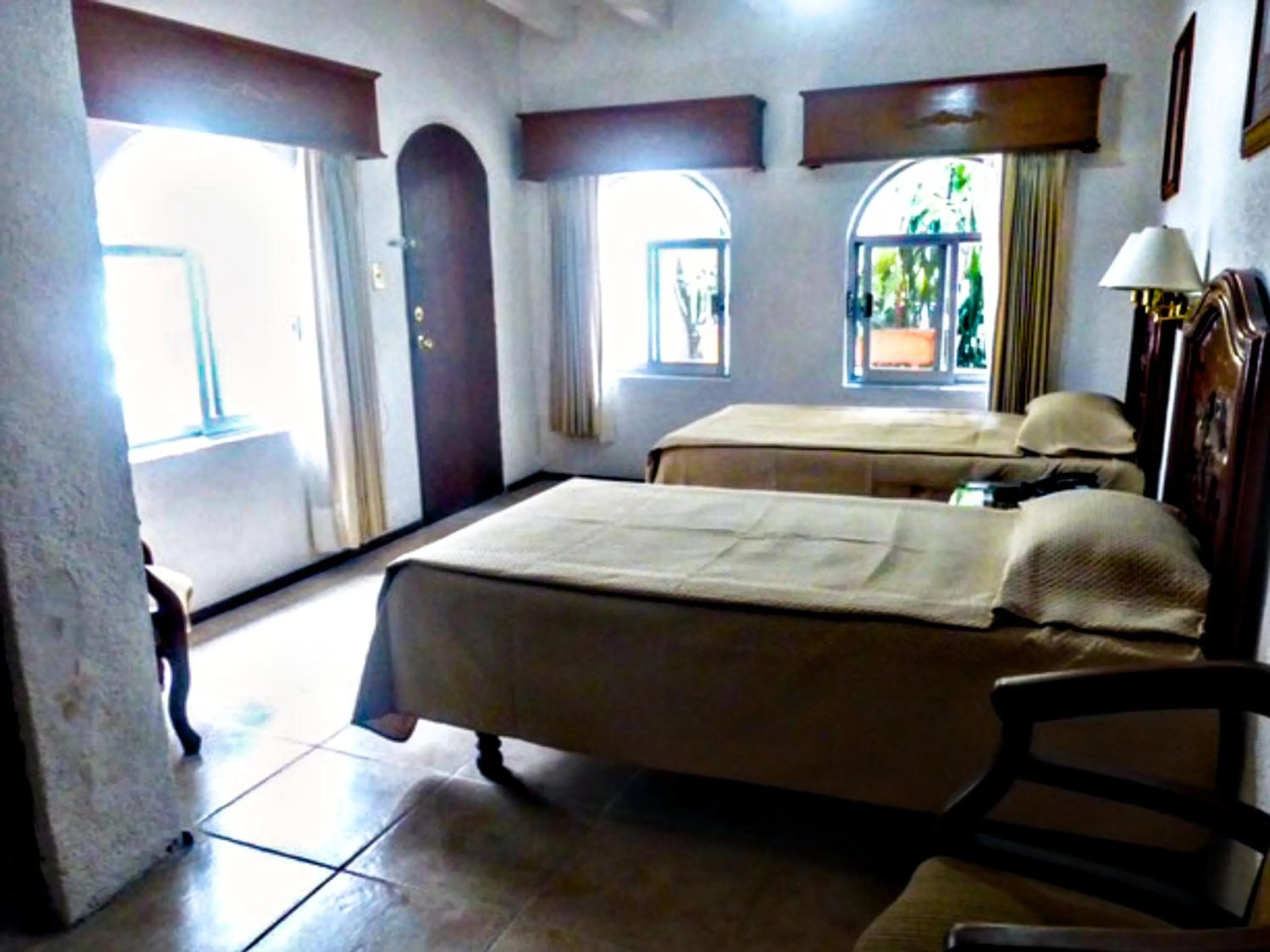 Bed in Hotel Bajo el Volcan