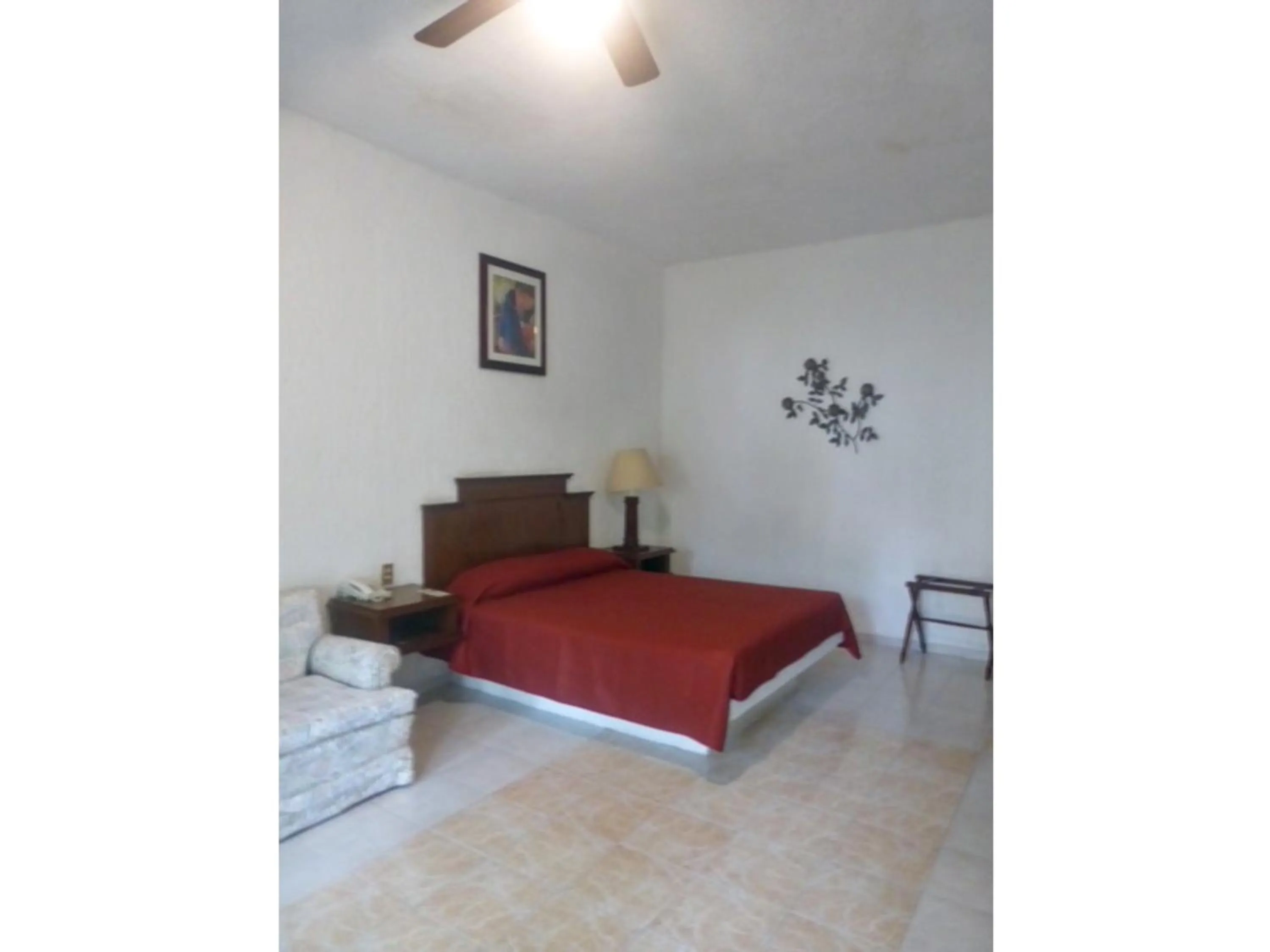 Bed in Hotel Bajo el Volcan