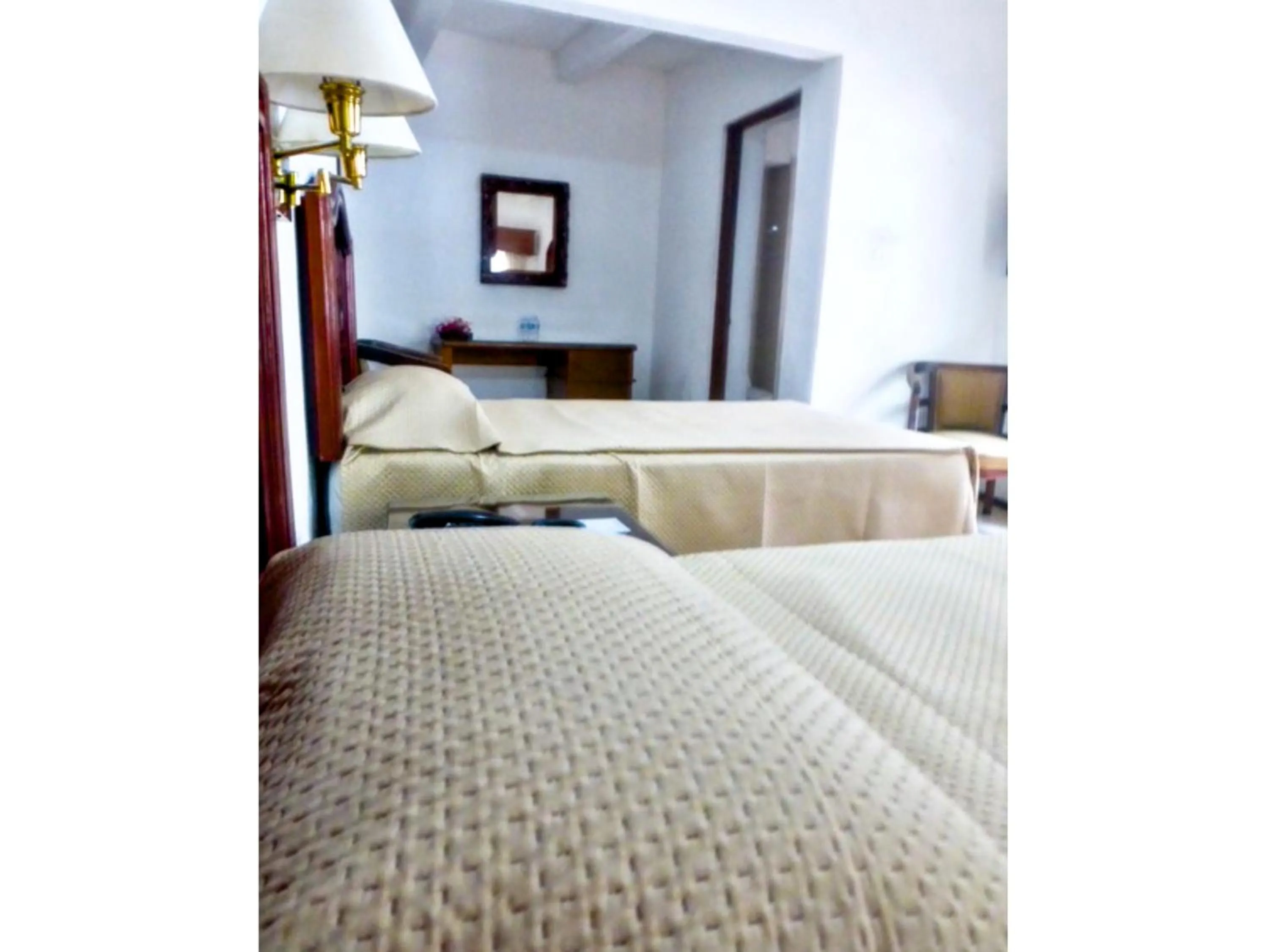 Bed in Hotel Bajo el Volcan