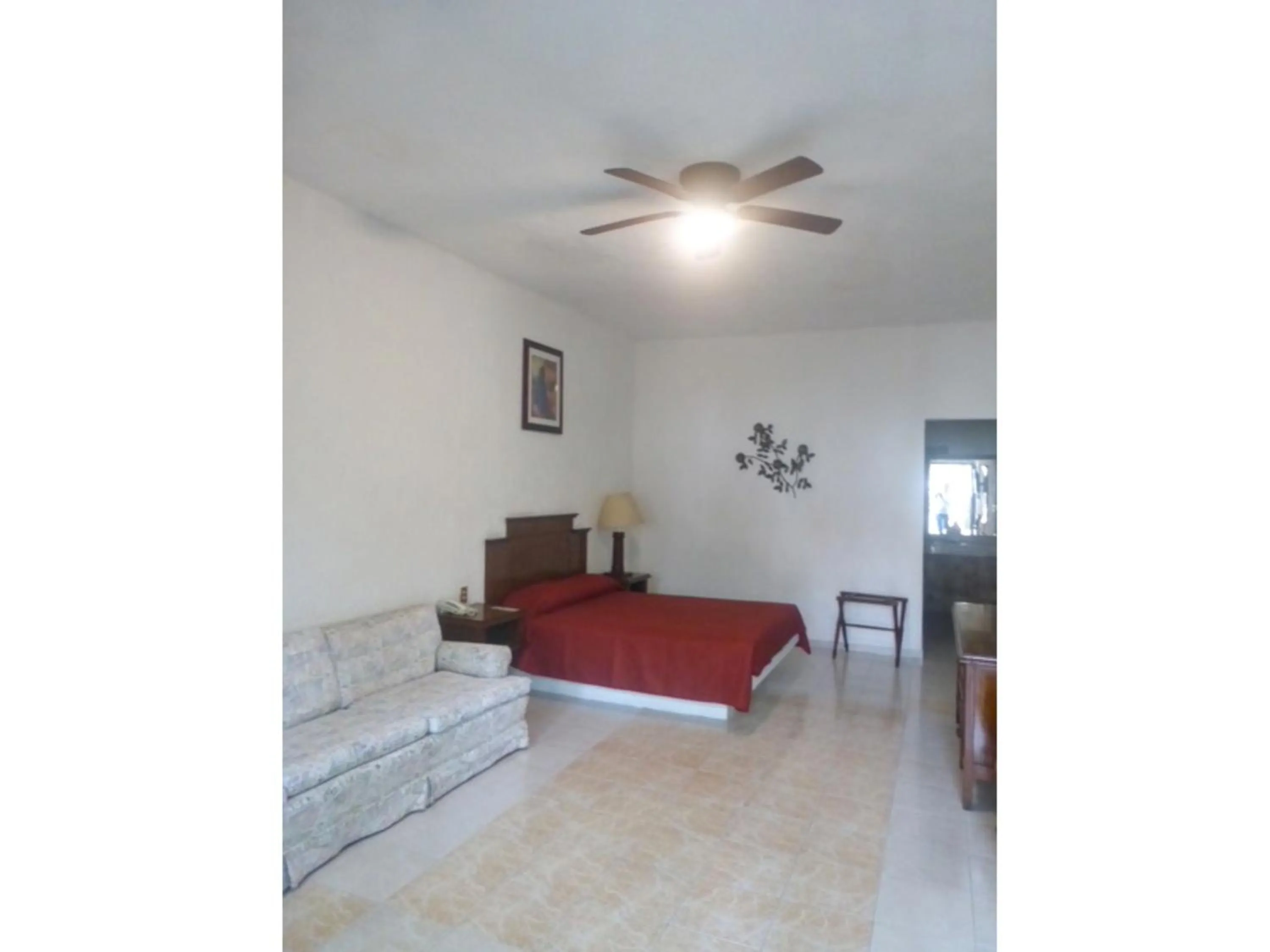 Bed in Hotel Bajo el Volcan