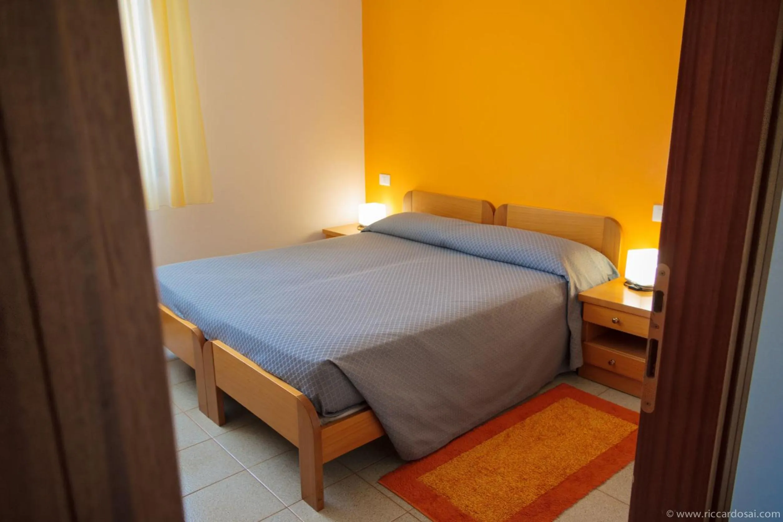 Bed in Hotel Bermuda