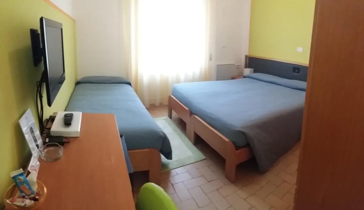 Bed in Hotel Bermuda