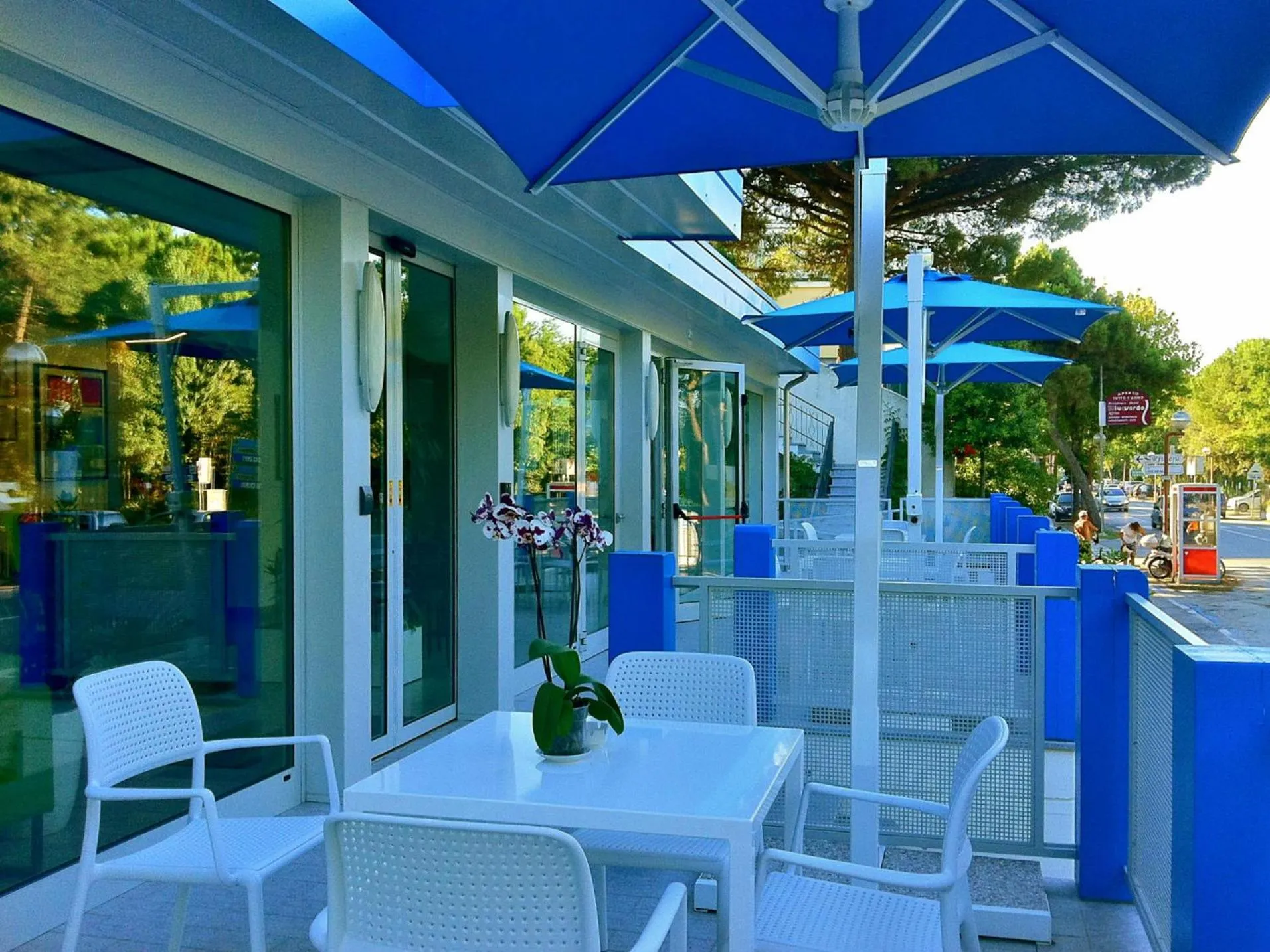 Patio in Hotel Bermuda