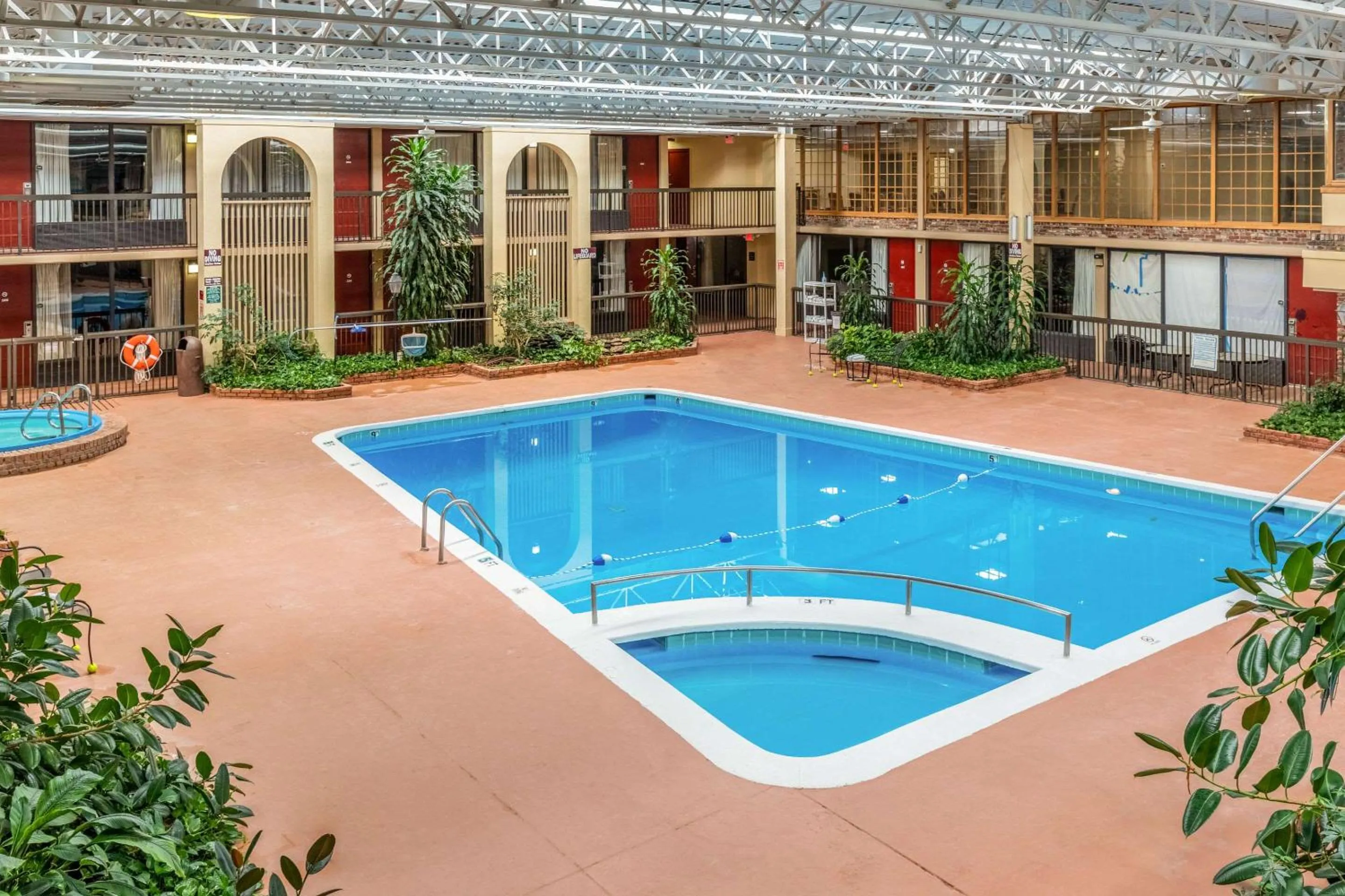 On site in Quality Inn Newport