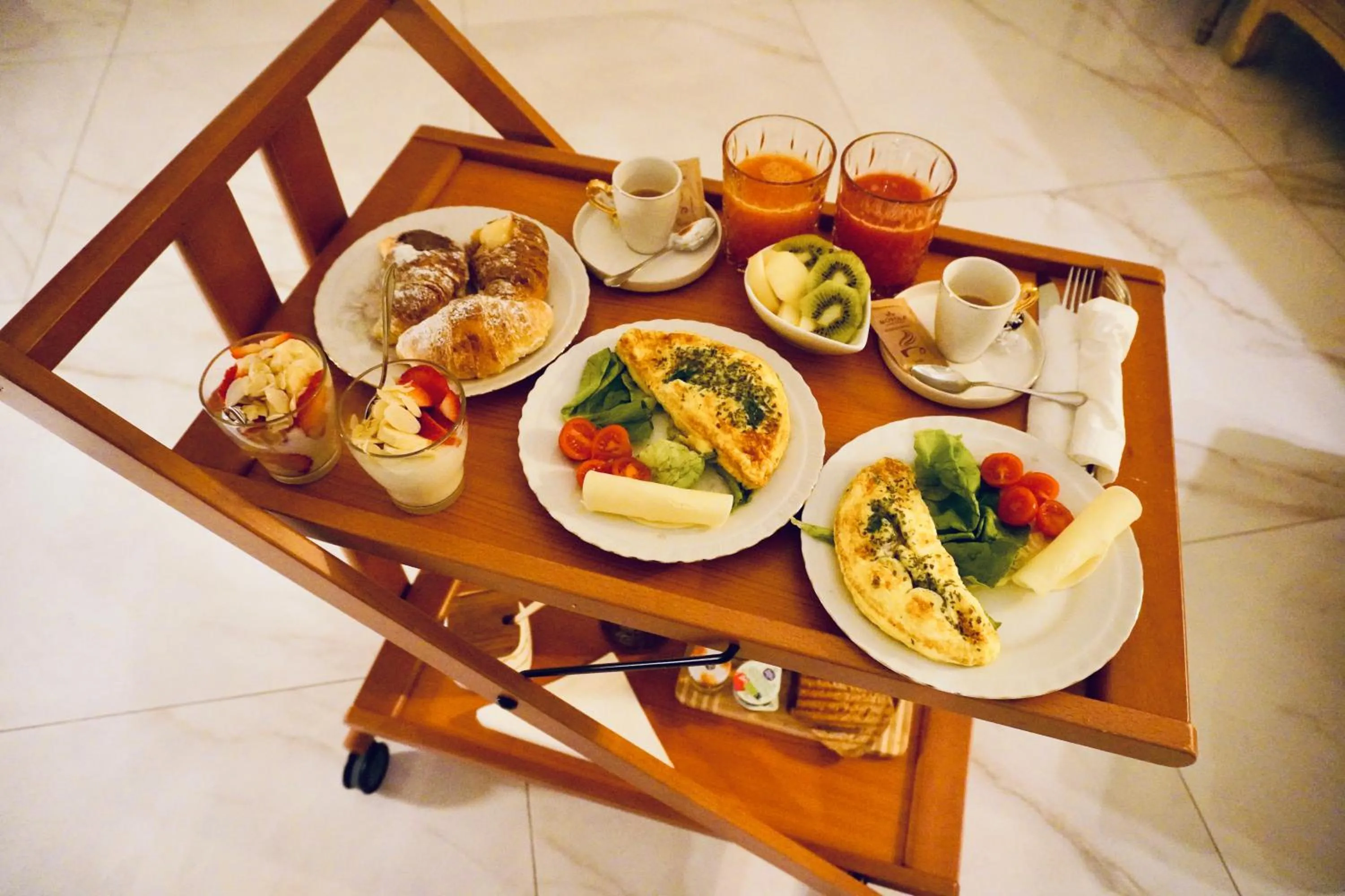 Breakfast in Macchiato Suites Boutique Guest House