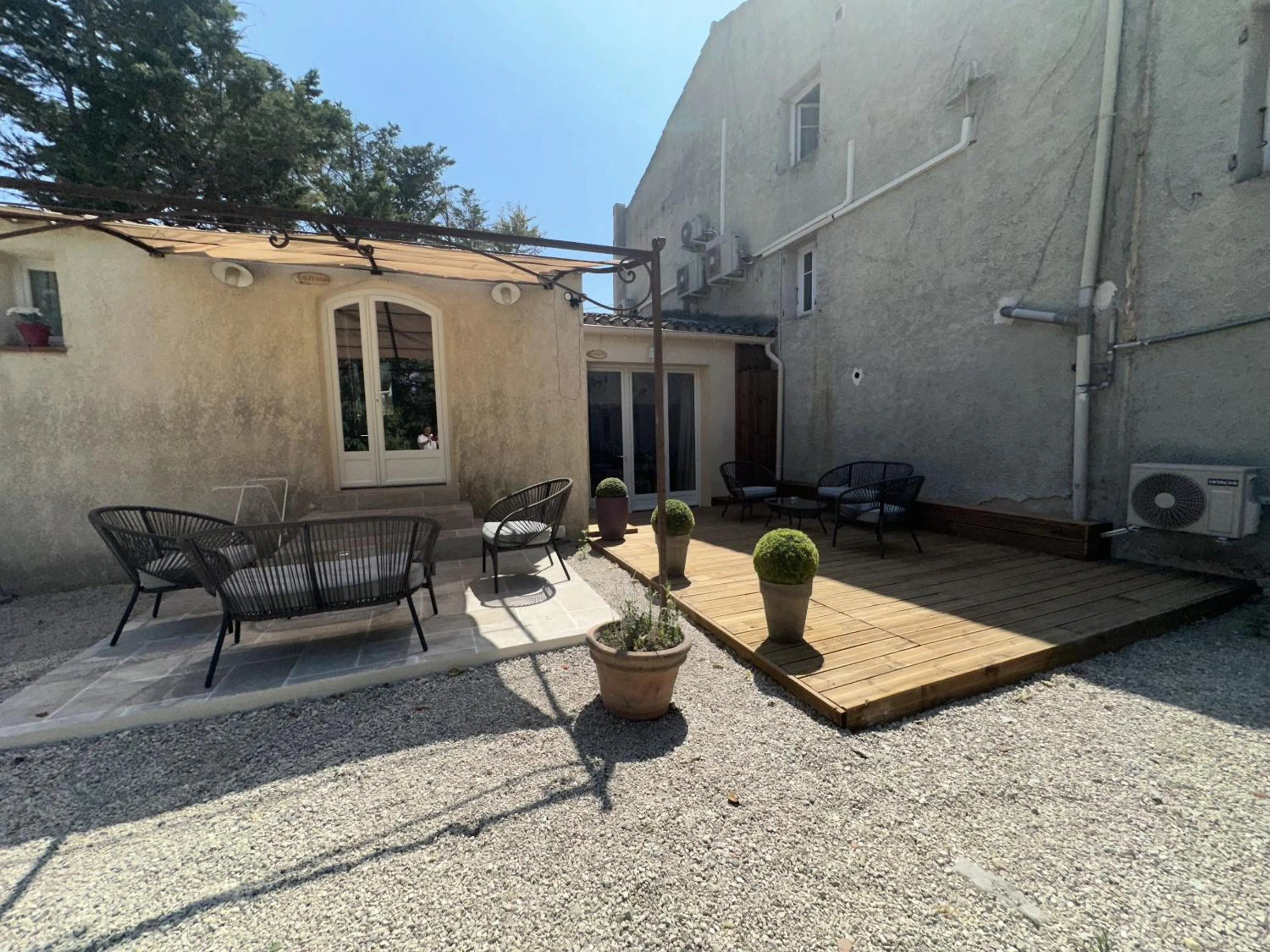 Patio in Le Moulin de Sonnailles