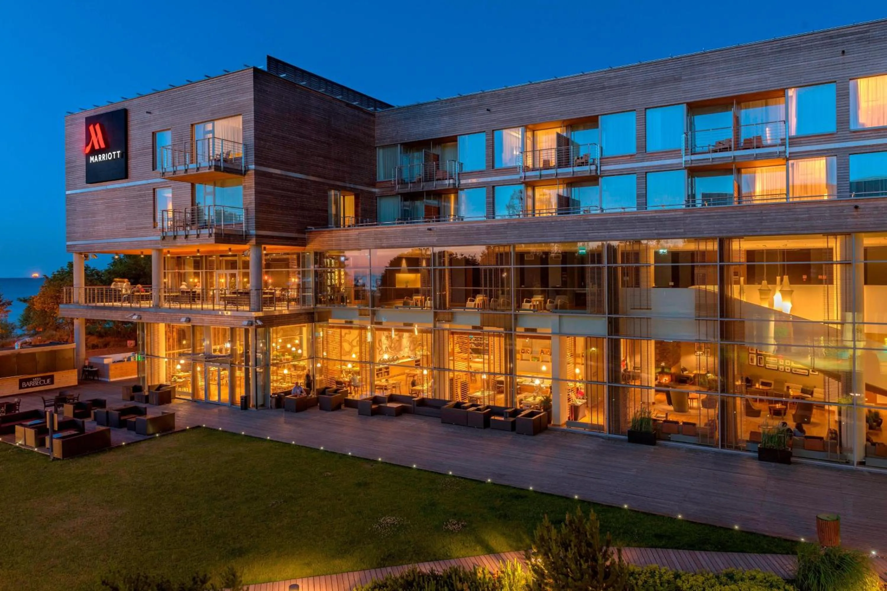 Property building in Sopot Marriott Resort & Spa