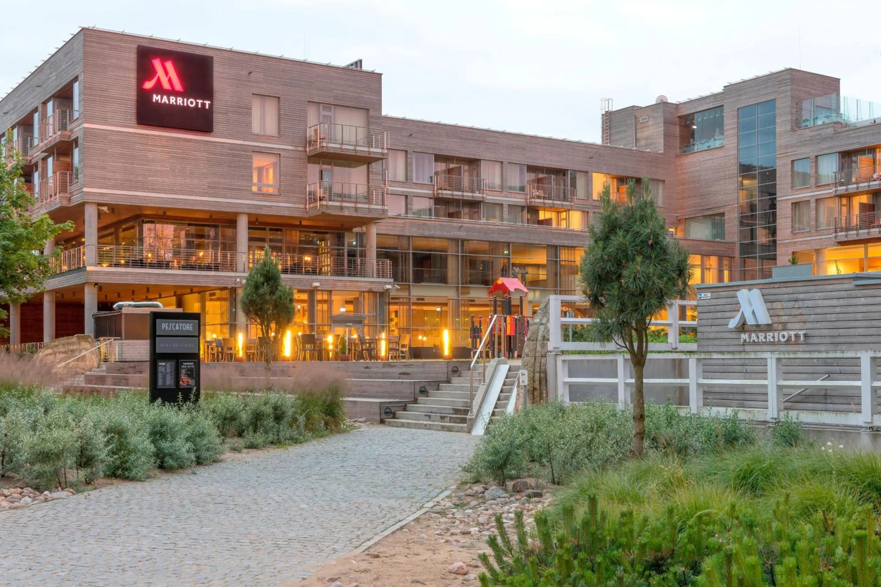 Property building in Sopot Marriott Resort & Spa
