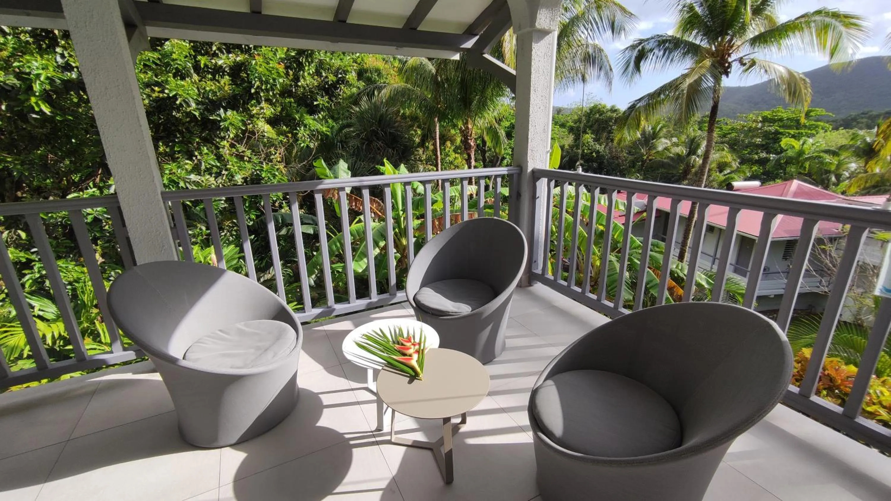 Living room in Habitation Grande Anse Résidence hôtelière