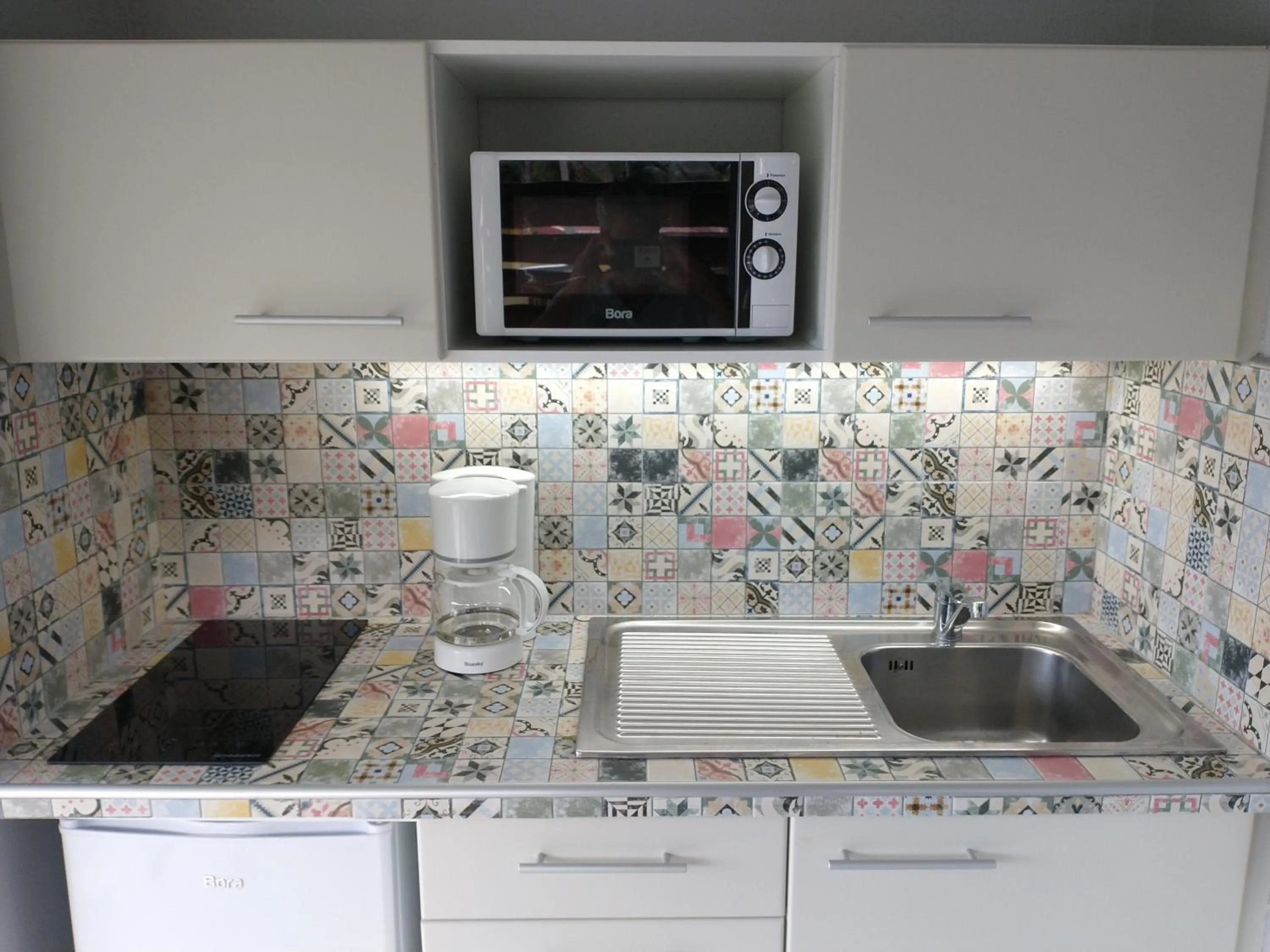 Kitchen or kitchenette in Habitation Grande Anse Résidence hôtelière