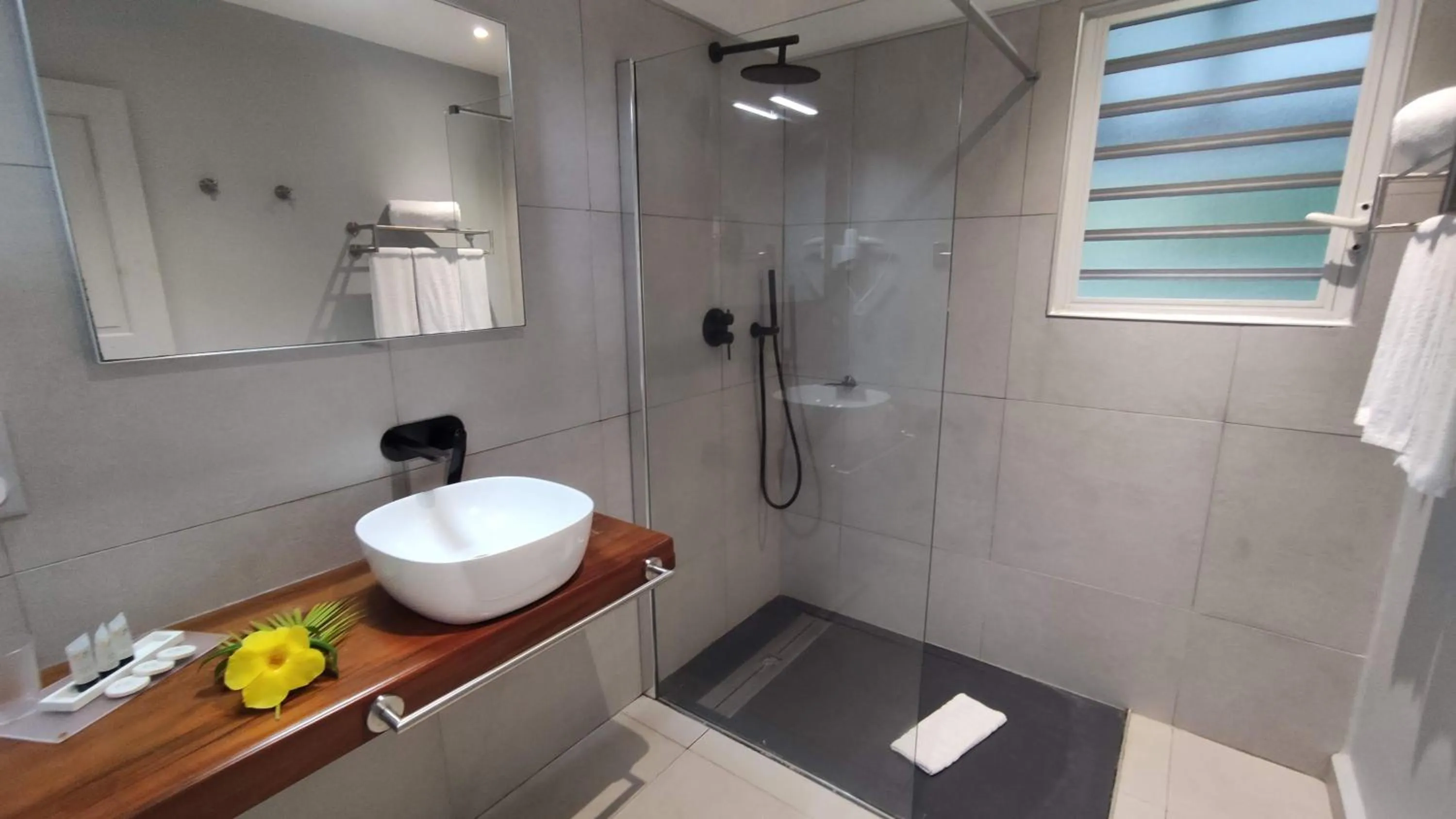 Bathroom in Habitation Grande Anse Résidence hôtelière