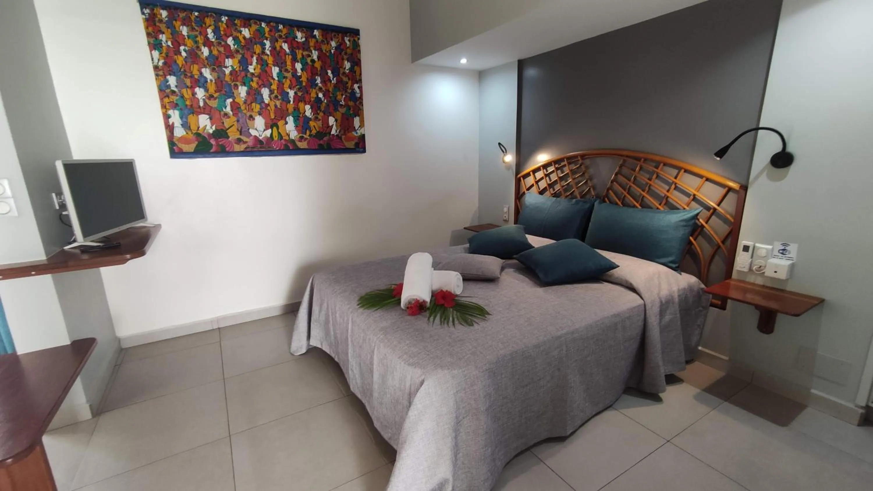 Bedroom, Bed in Habitation Grande Anse Résidence hôtelière