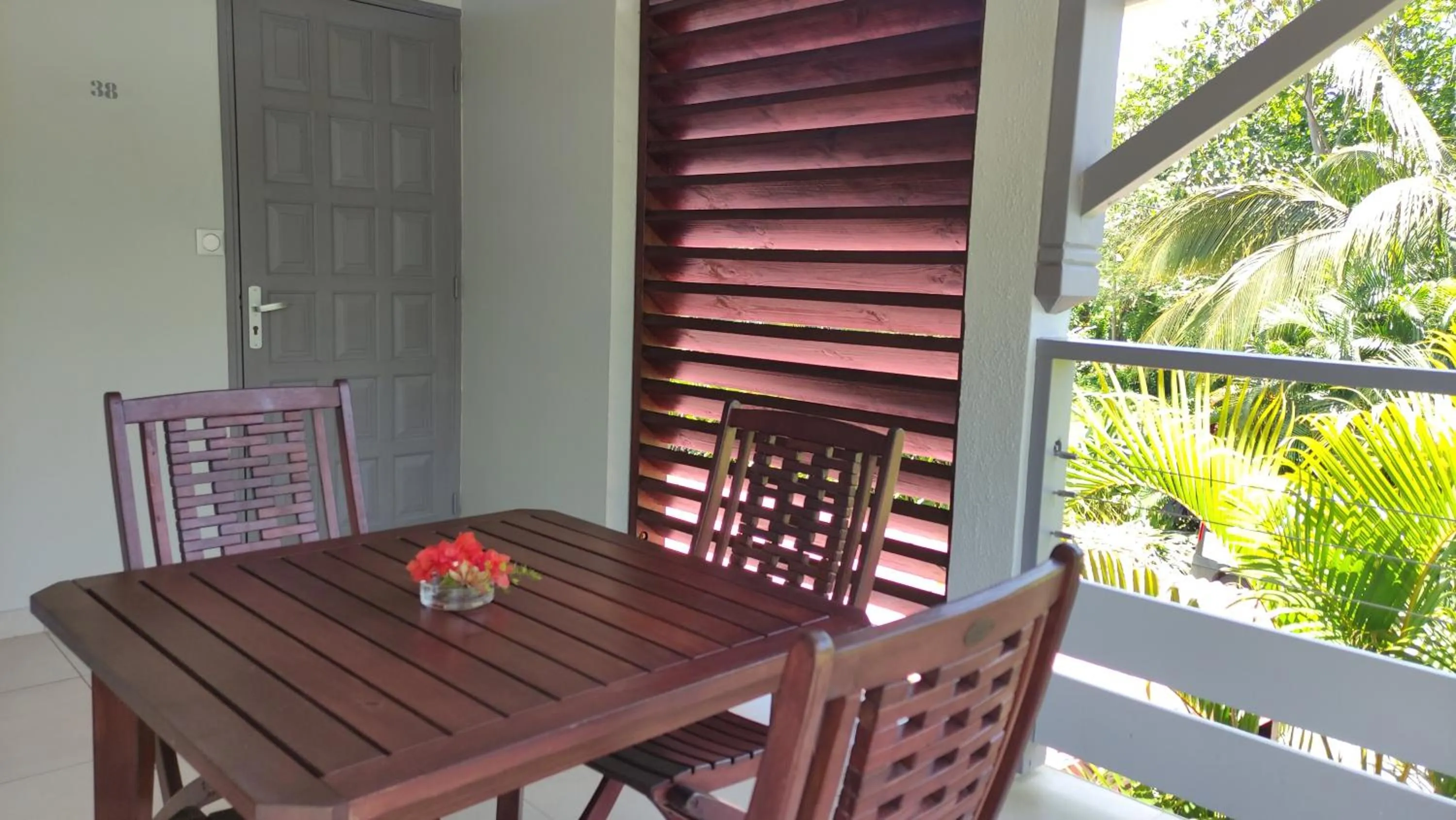 Balcony/Terrace in Habitation Grande Anse Résidence hôtelière