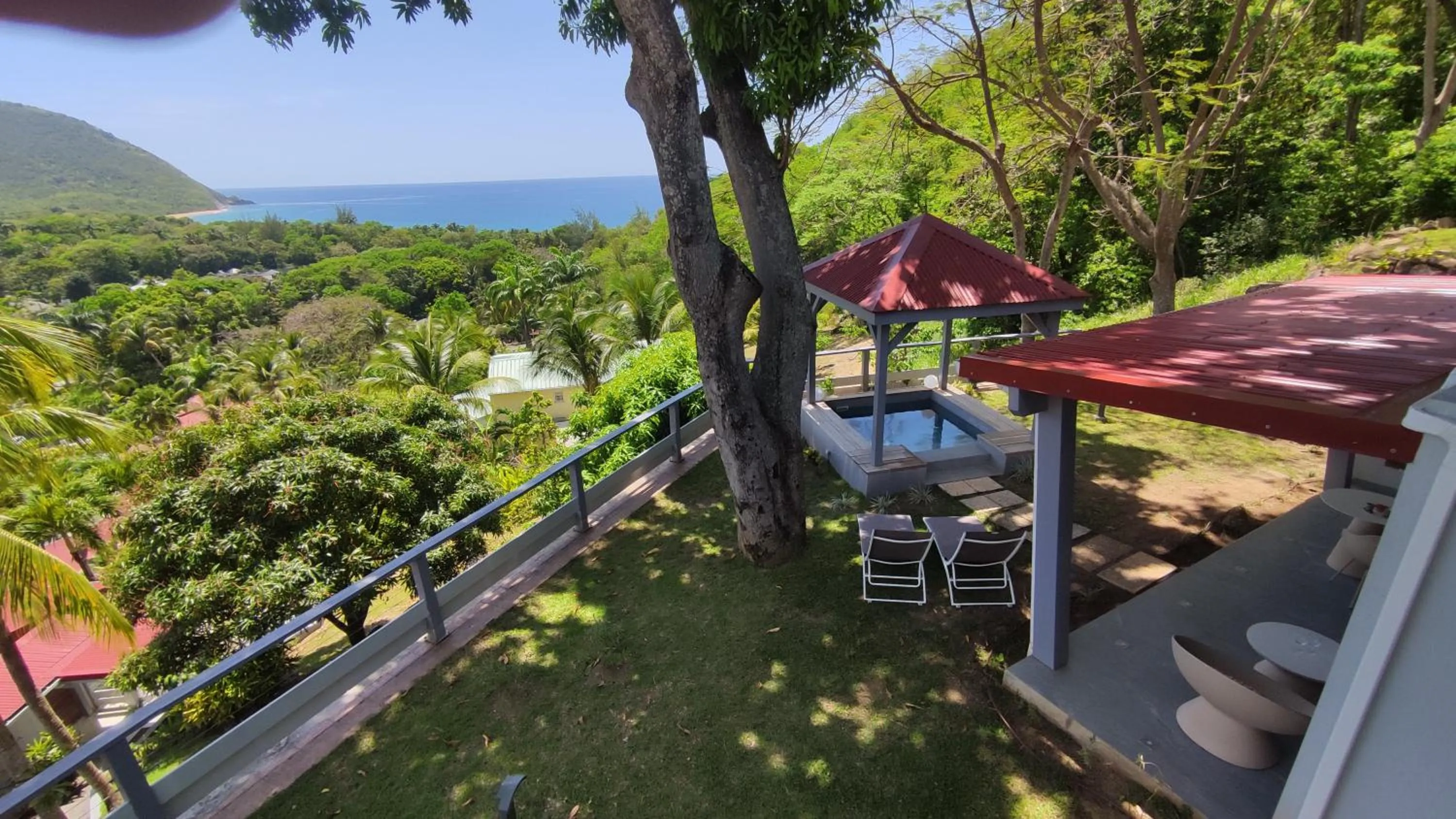 Natural landscape in Habitation Grande Anse Résidence hôtelière