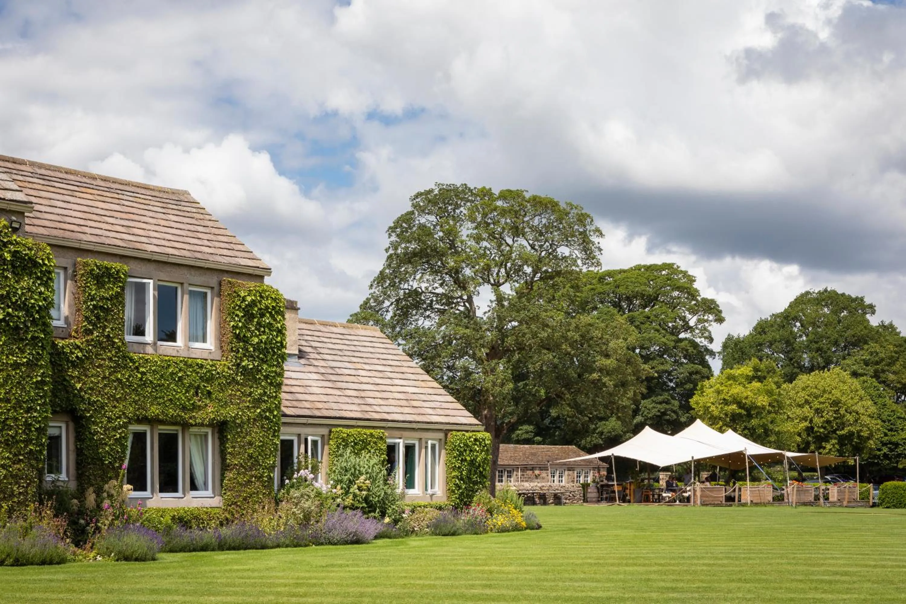 Property building in The Devonshire Arms Hotel at Bolton Abbey