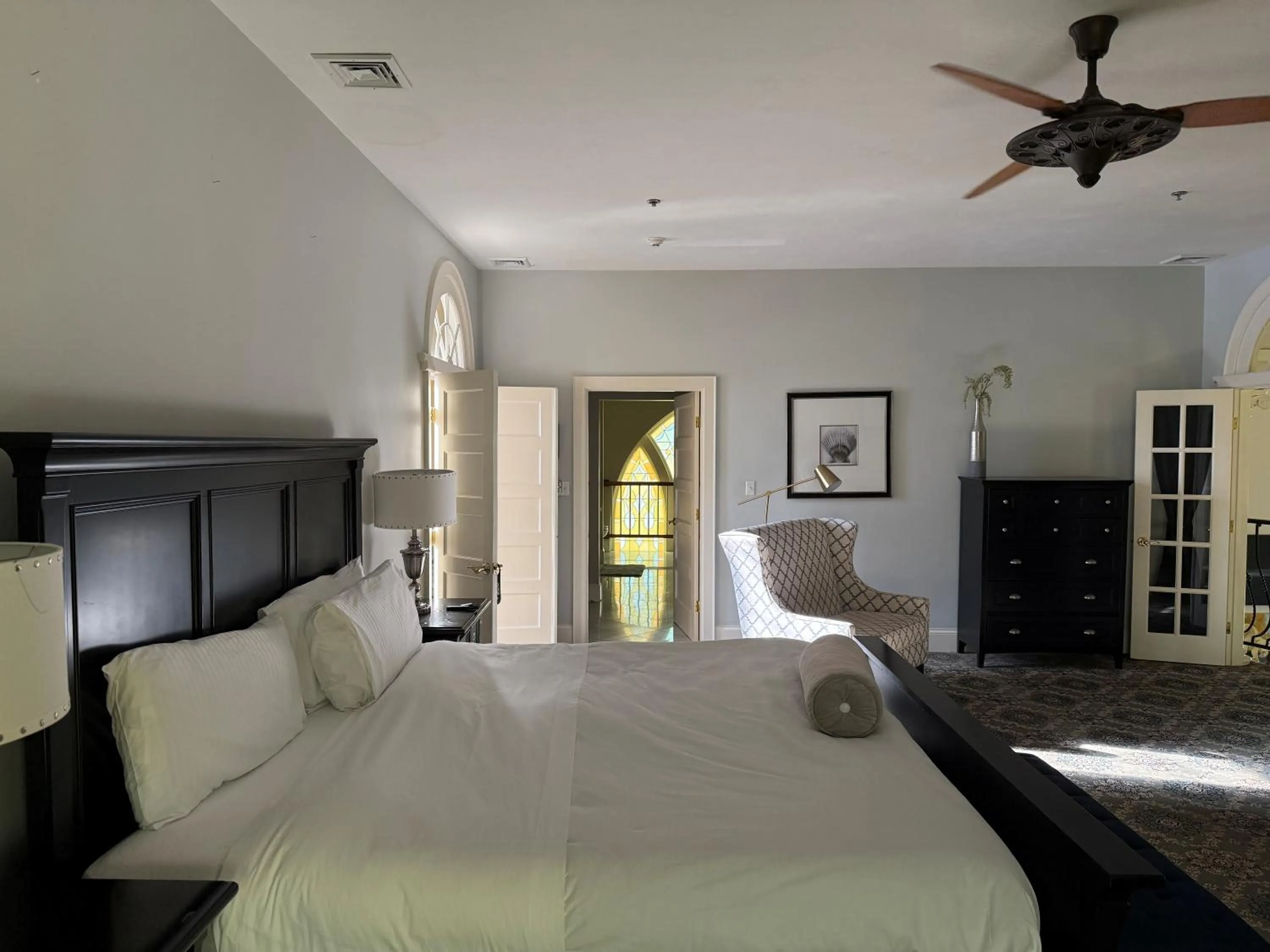 Bed in Belfry Inn and Bistro