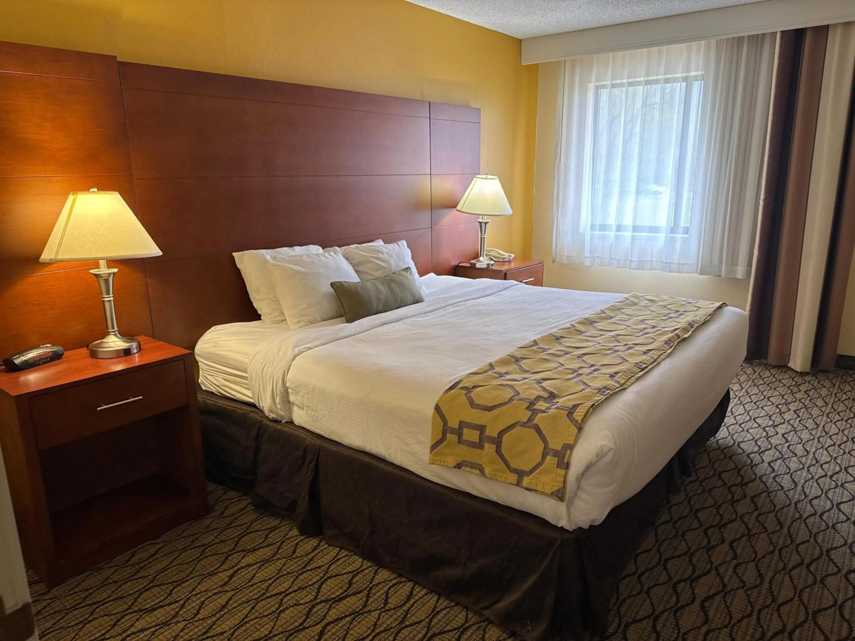 Bed in Baymont by Wyndham Mishawaka South Bend Area