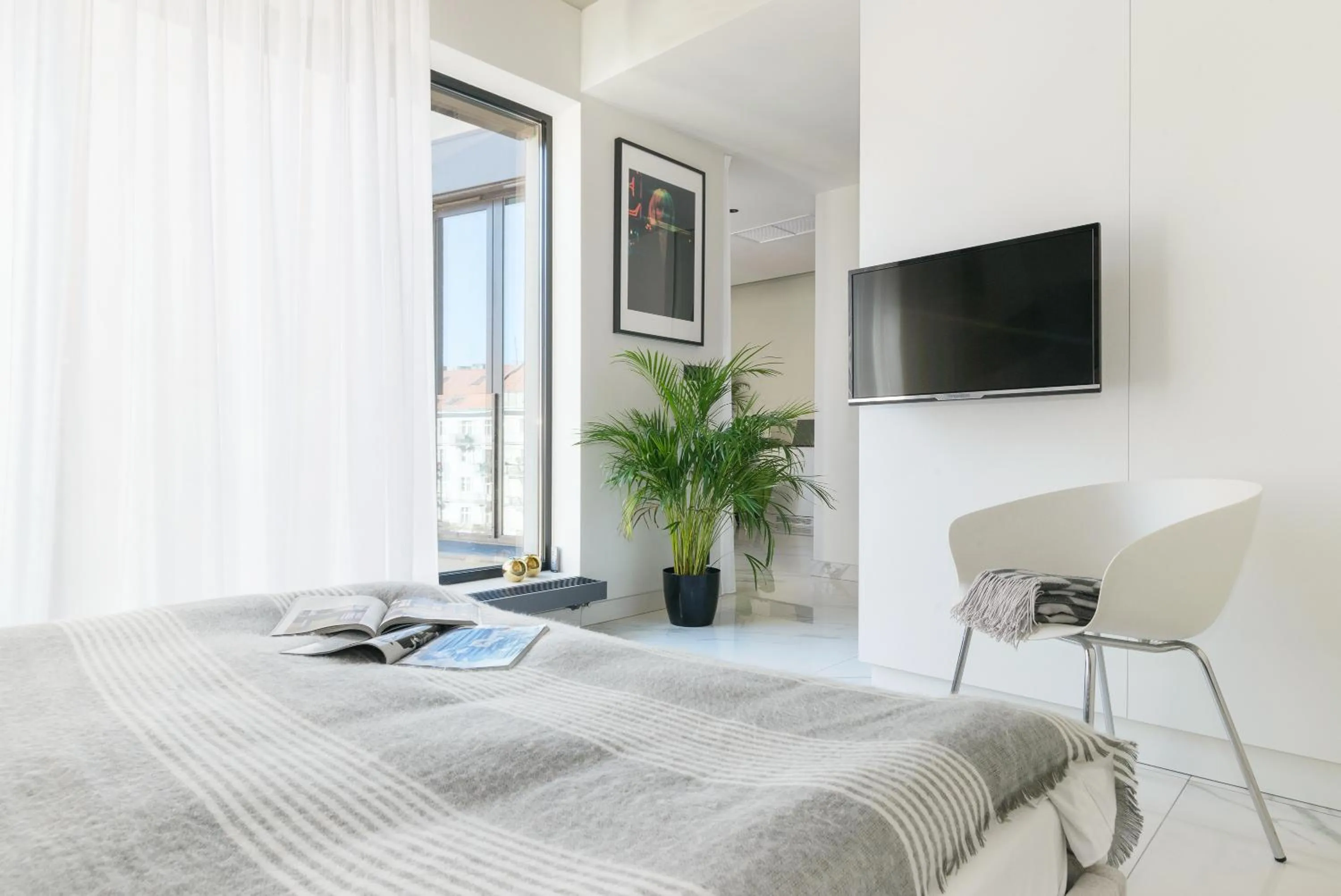 Photo of the whole room, Bed in Centro Design Apartments - Półwiejska