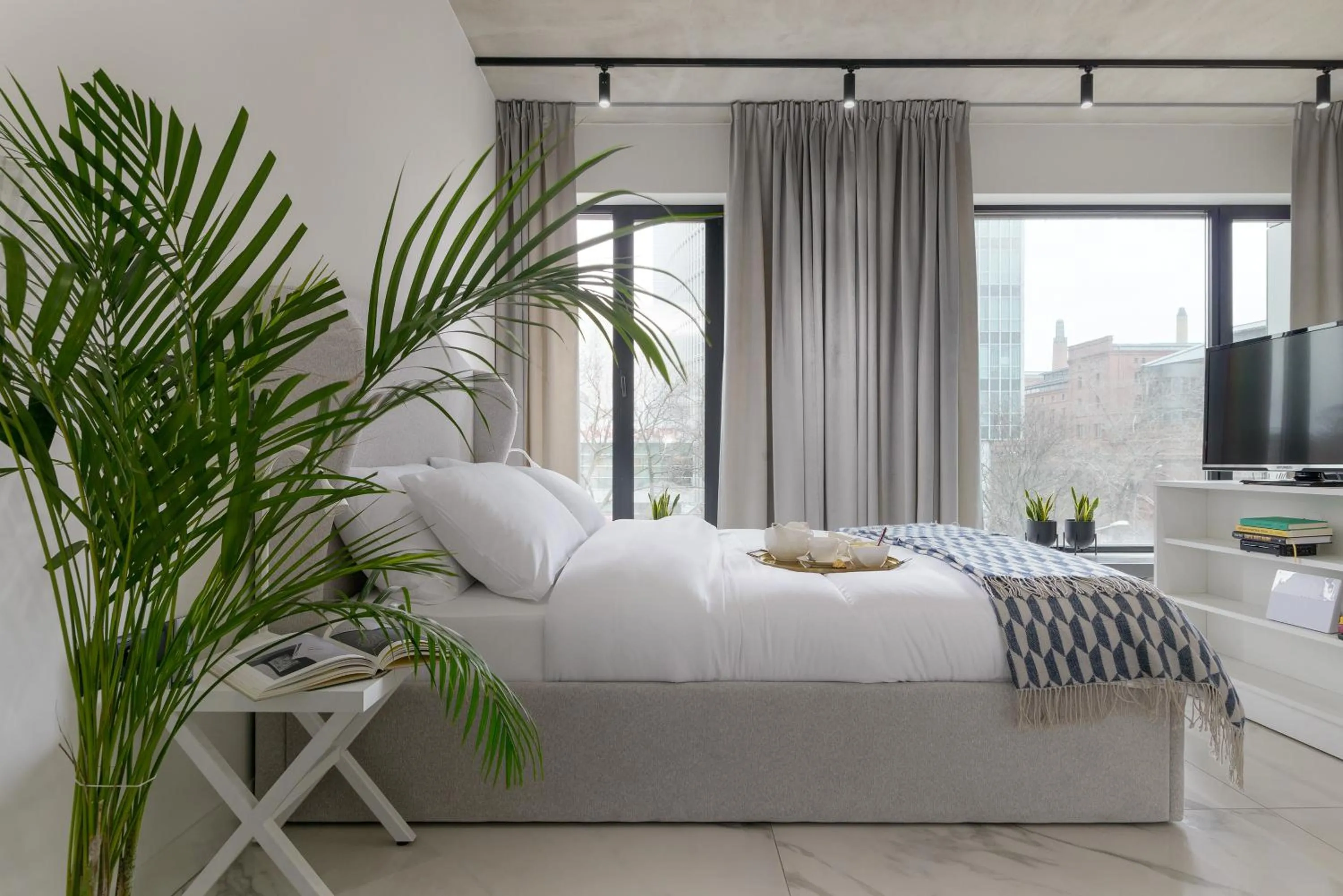 Bed in Centro Design Apartments - Półwiejska